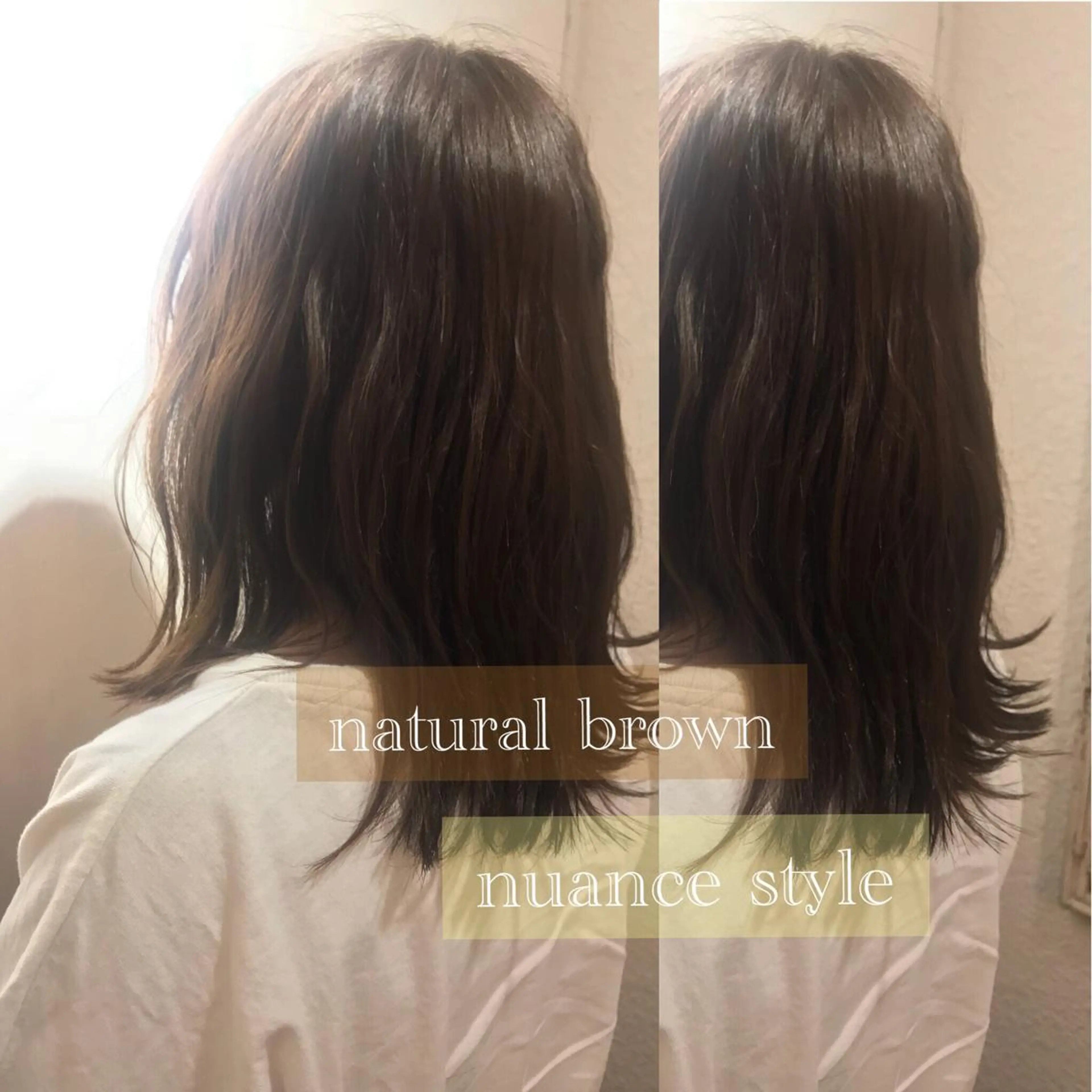 ロング カラー 舟橋 りんかのヘアスタイル