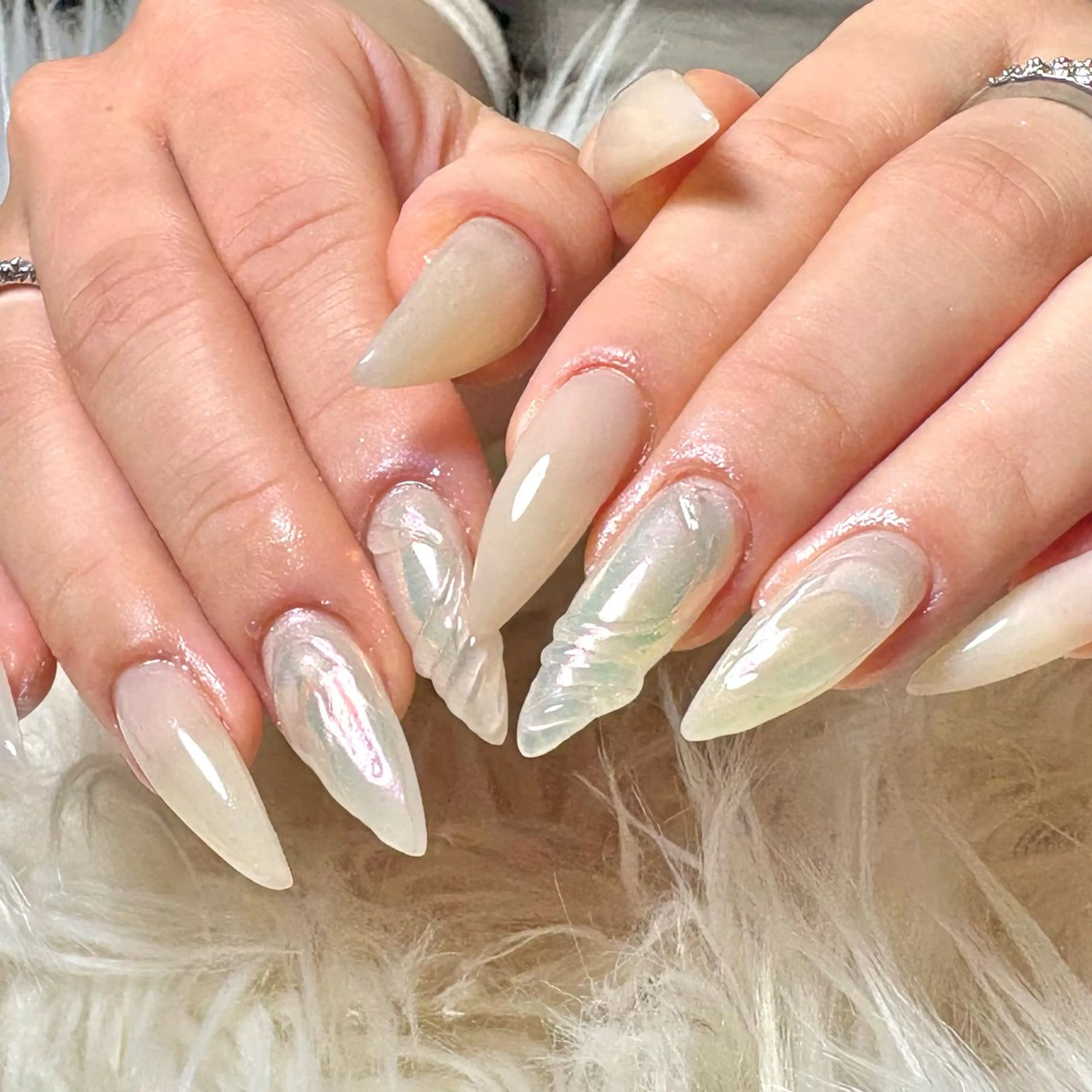 ネイル ハンドネイル ハンドケア hohomi .のネイルデザイン