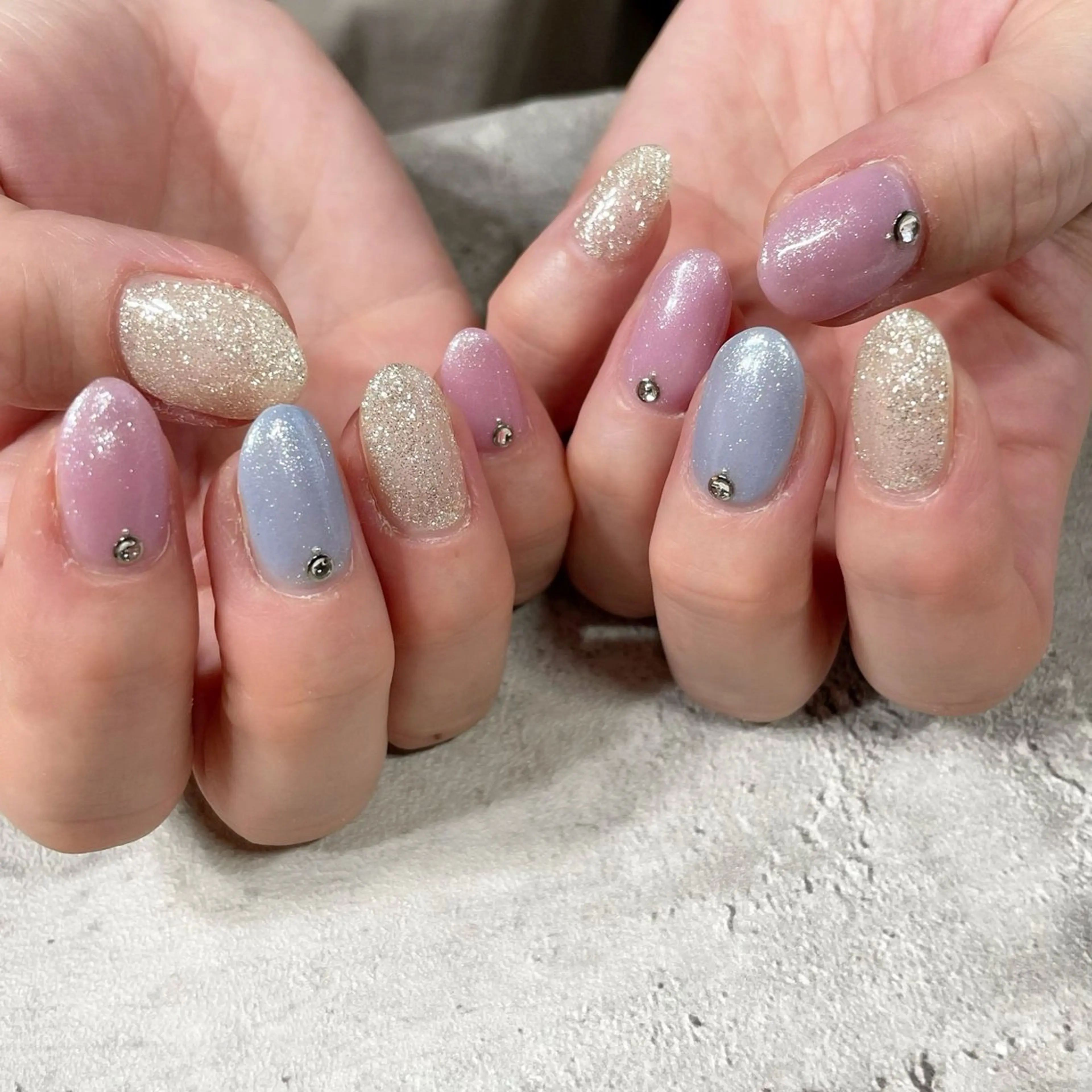 ネイル ジェルネイル シンプルネイル 東 千夏のネイルデザイン