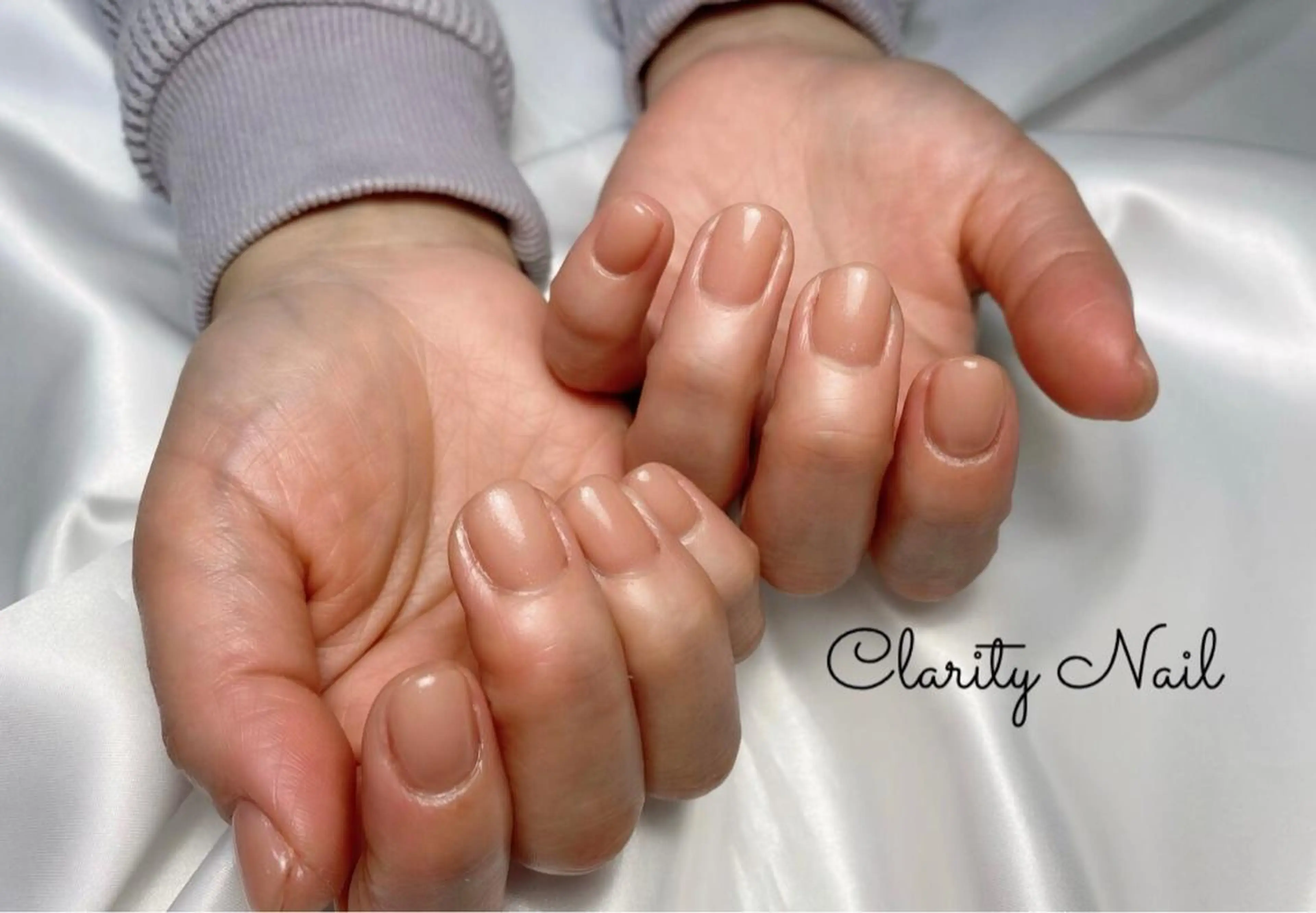 ネイル ワンカラーネイル ハンドネイル Clarity Nailのネイルデザイン