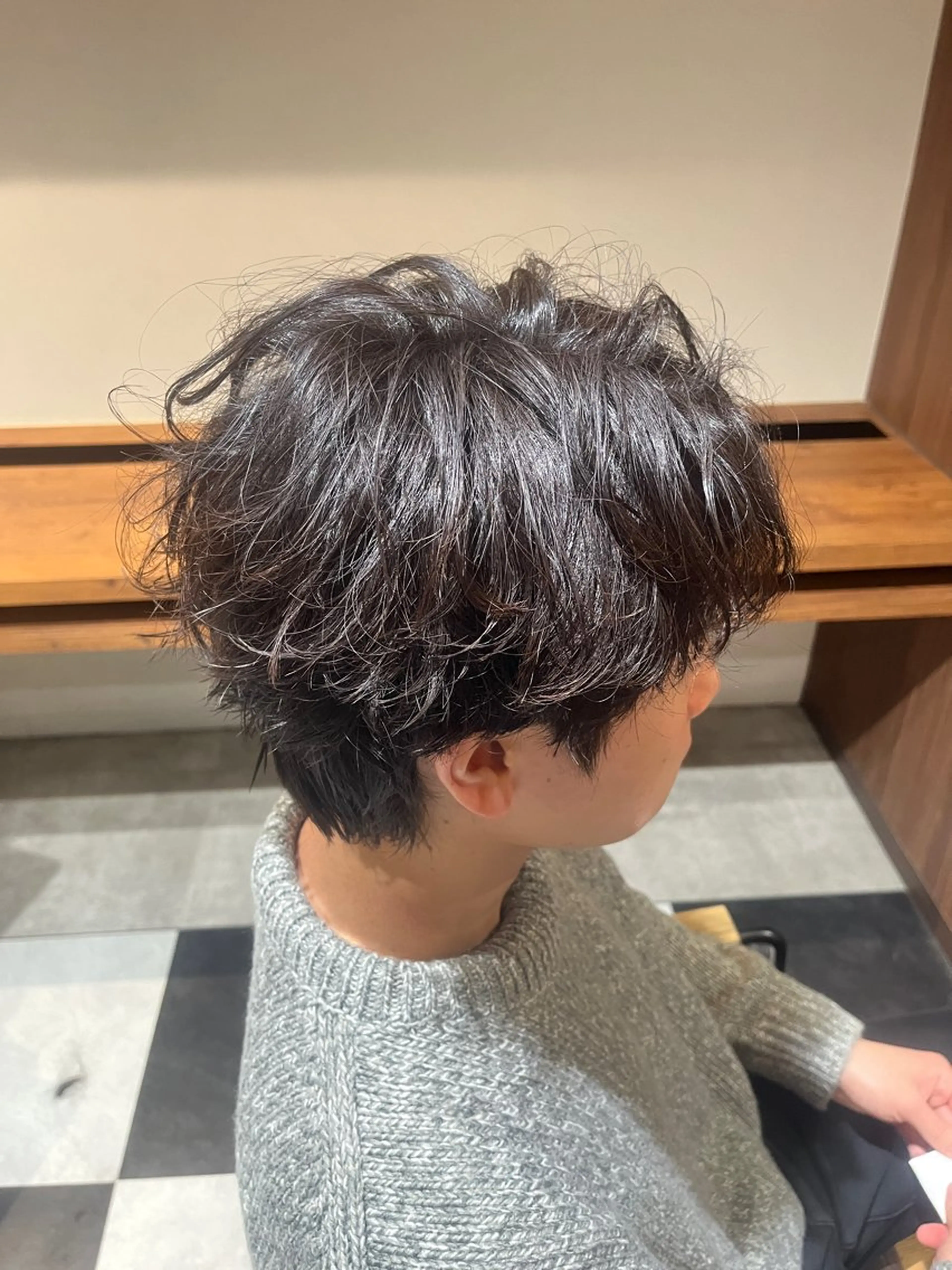 ショート パーマ メンズ カット パーマ 🎧メンズパーマ特化 /RUI🎧のヘアスタイル