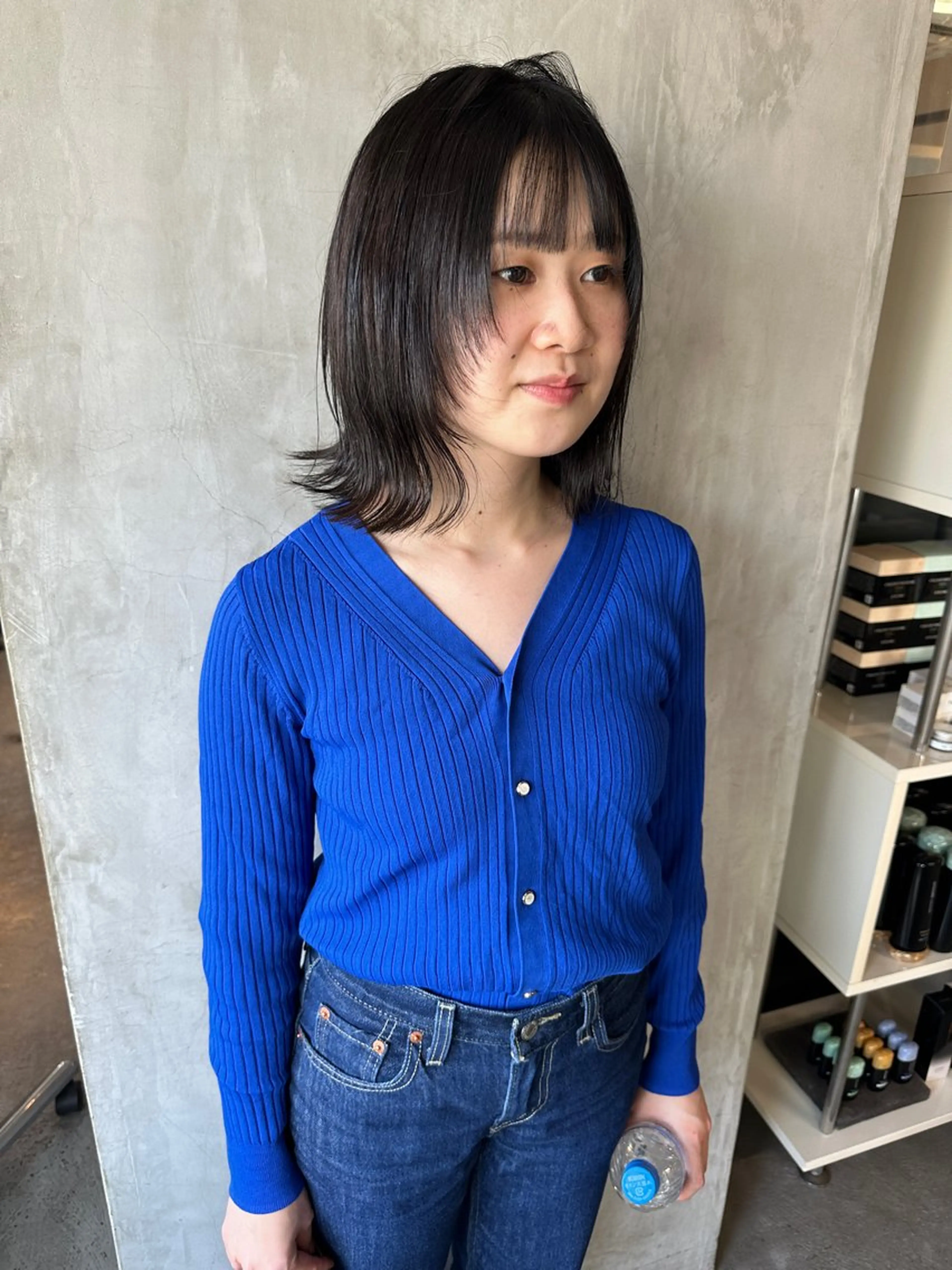 ショート カラー ヘアアレンジ ボブレイヤー ボブ レイヤーカット stylist/蛯谷 珠里のヘアスタイル