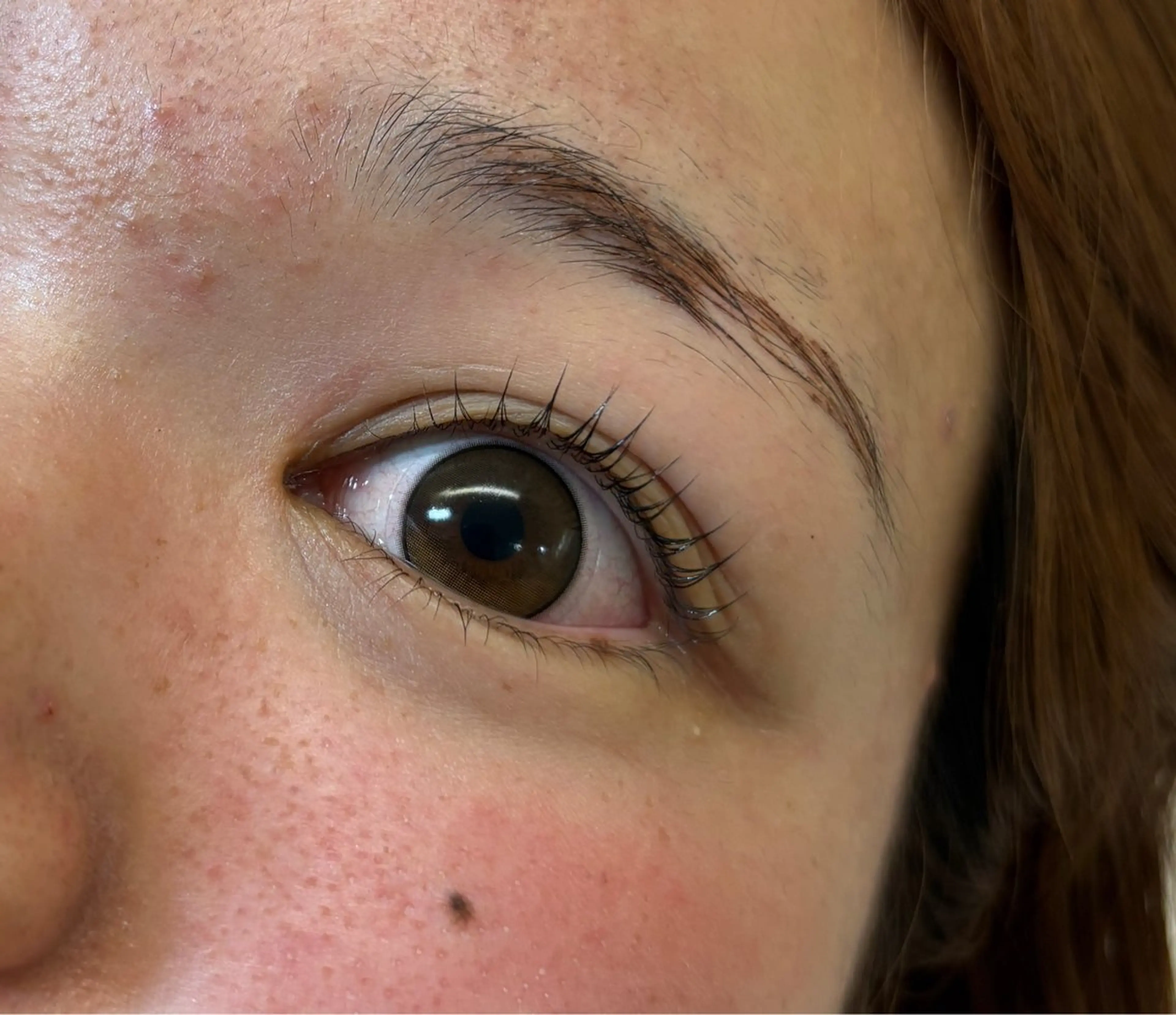 マツエク・マツパ eye lash  Lucia 難波所属・ひらおか ういの眉毛・アイブロウイメージ