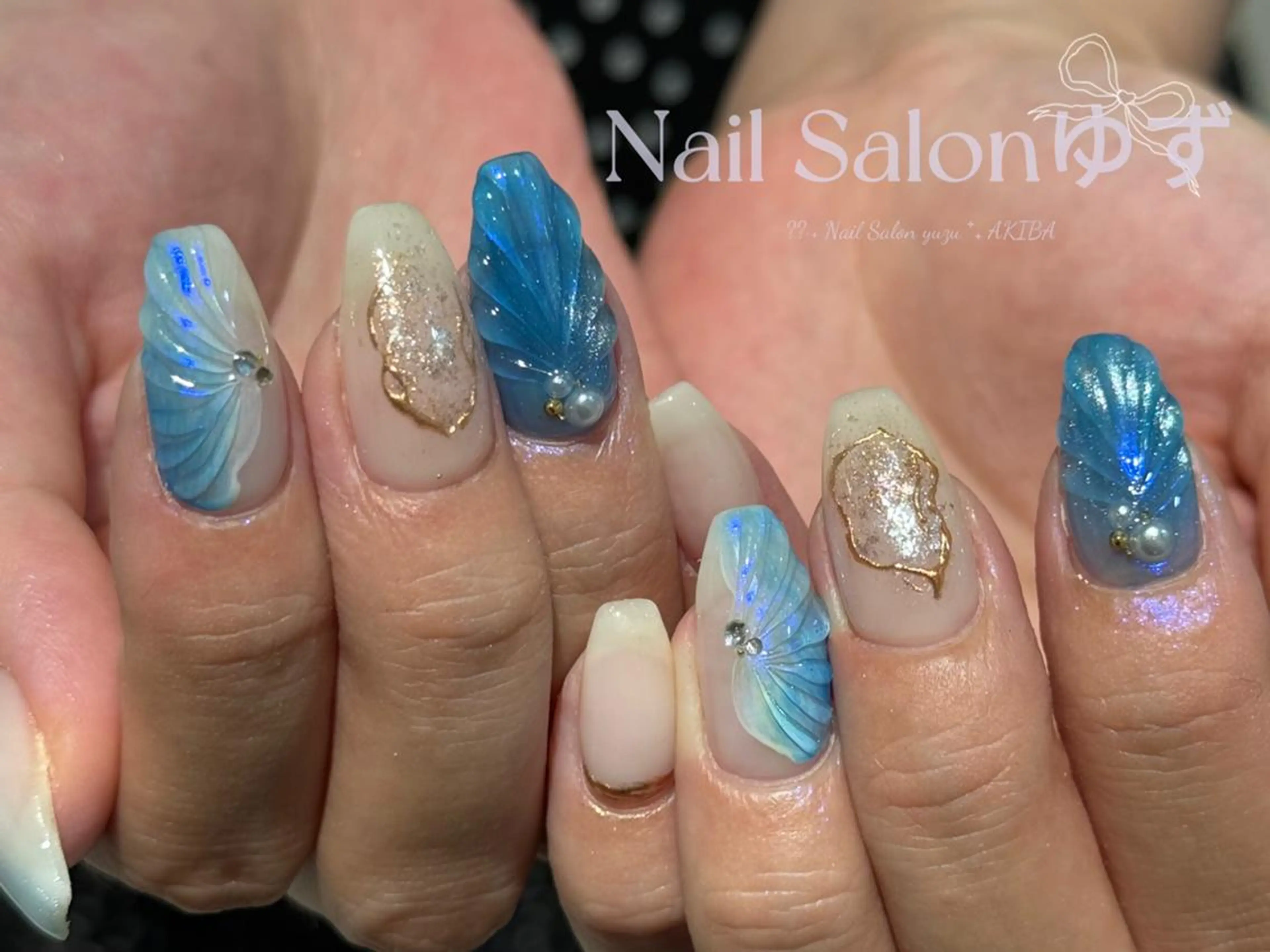 ネイル ハンドネイル MAKI💚💚💚 秋葉原.のネイルデザイン