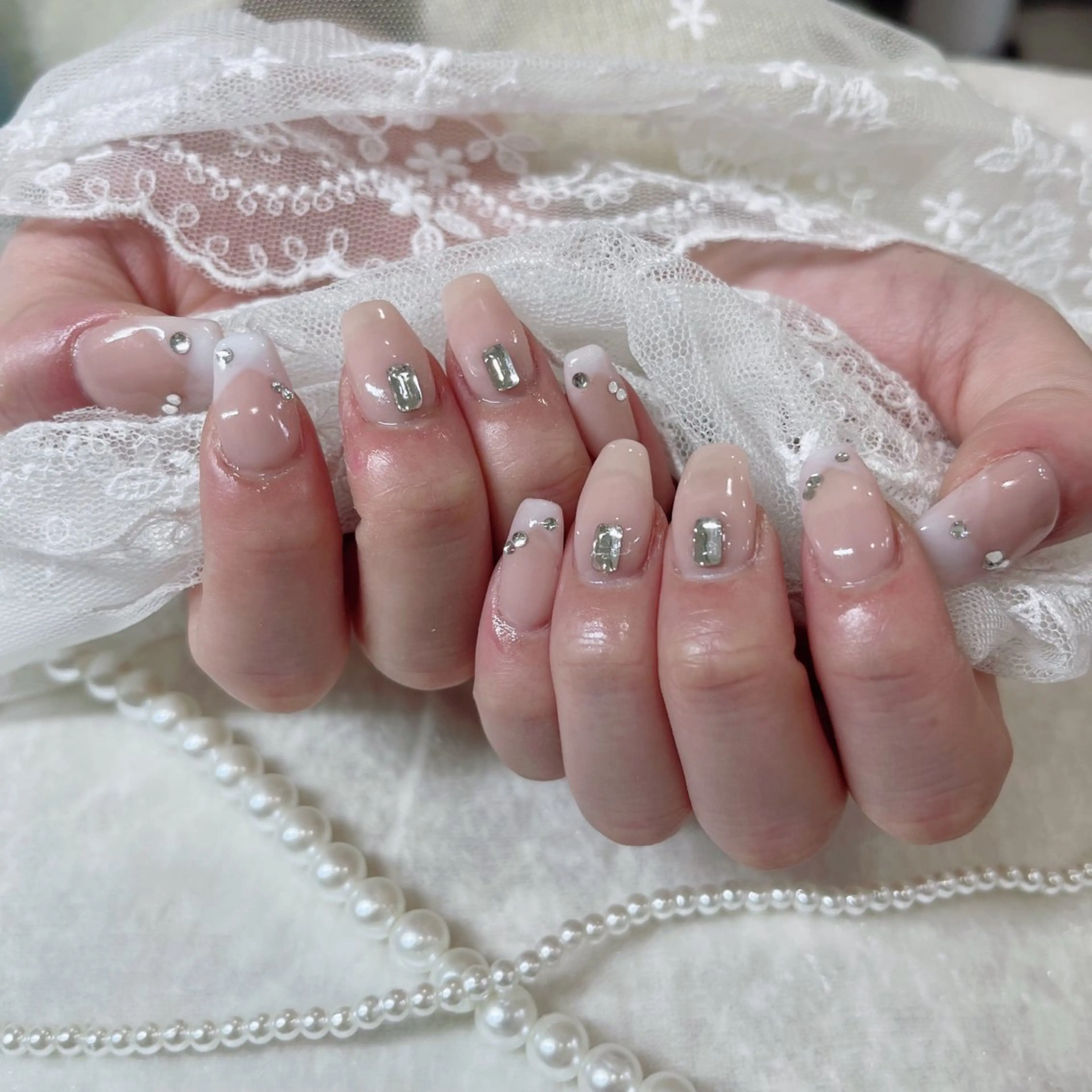 ネイル ハンドネイル Maya 🧊🫧‪のネイルデザイン