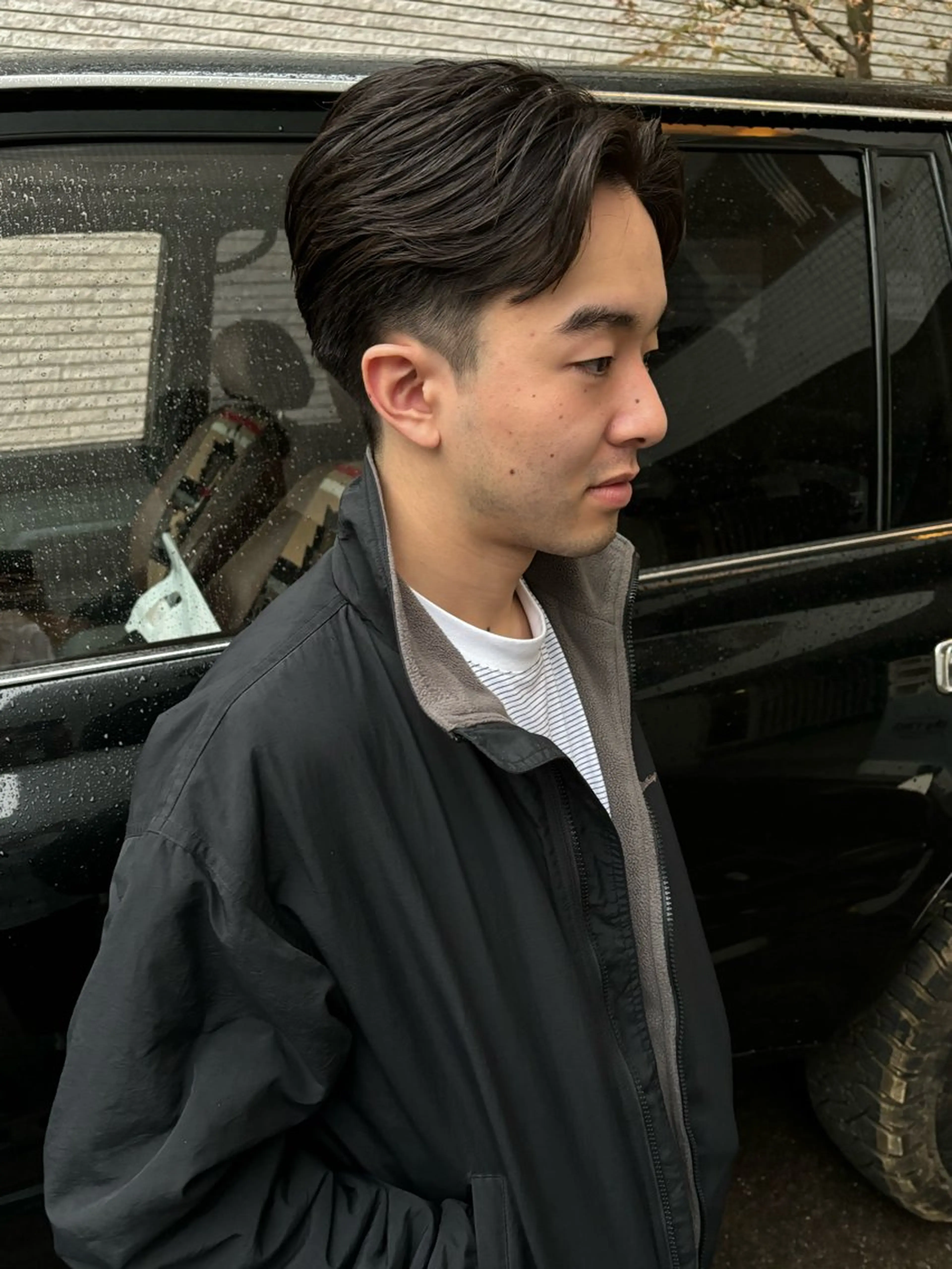 カット(フェード不可)＋眉カット＋シャンプーブローの写真