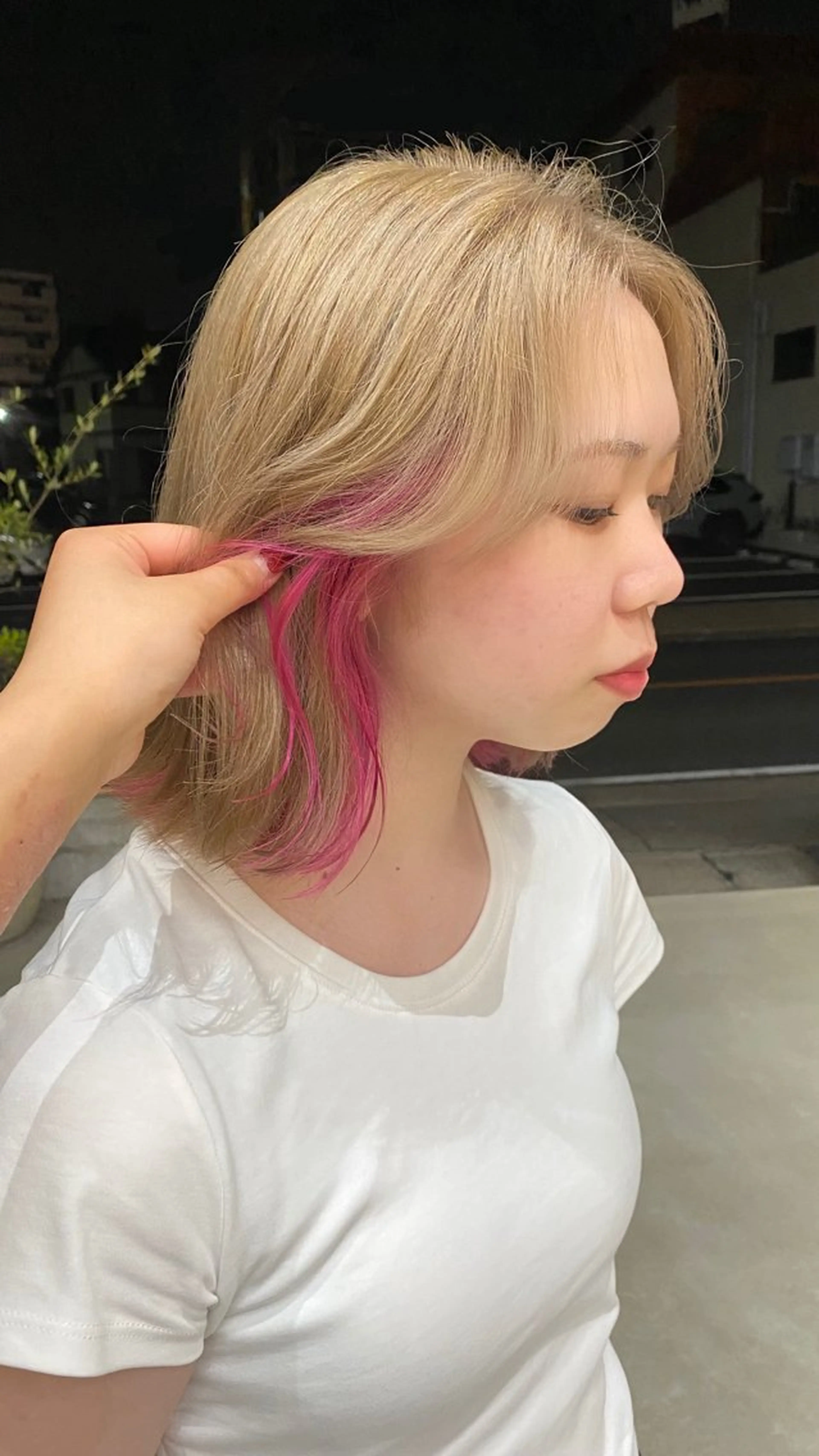 カラー 黒木 心温のヘアスタイル