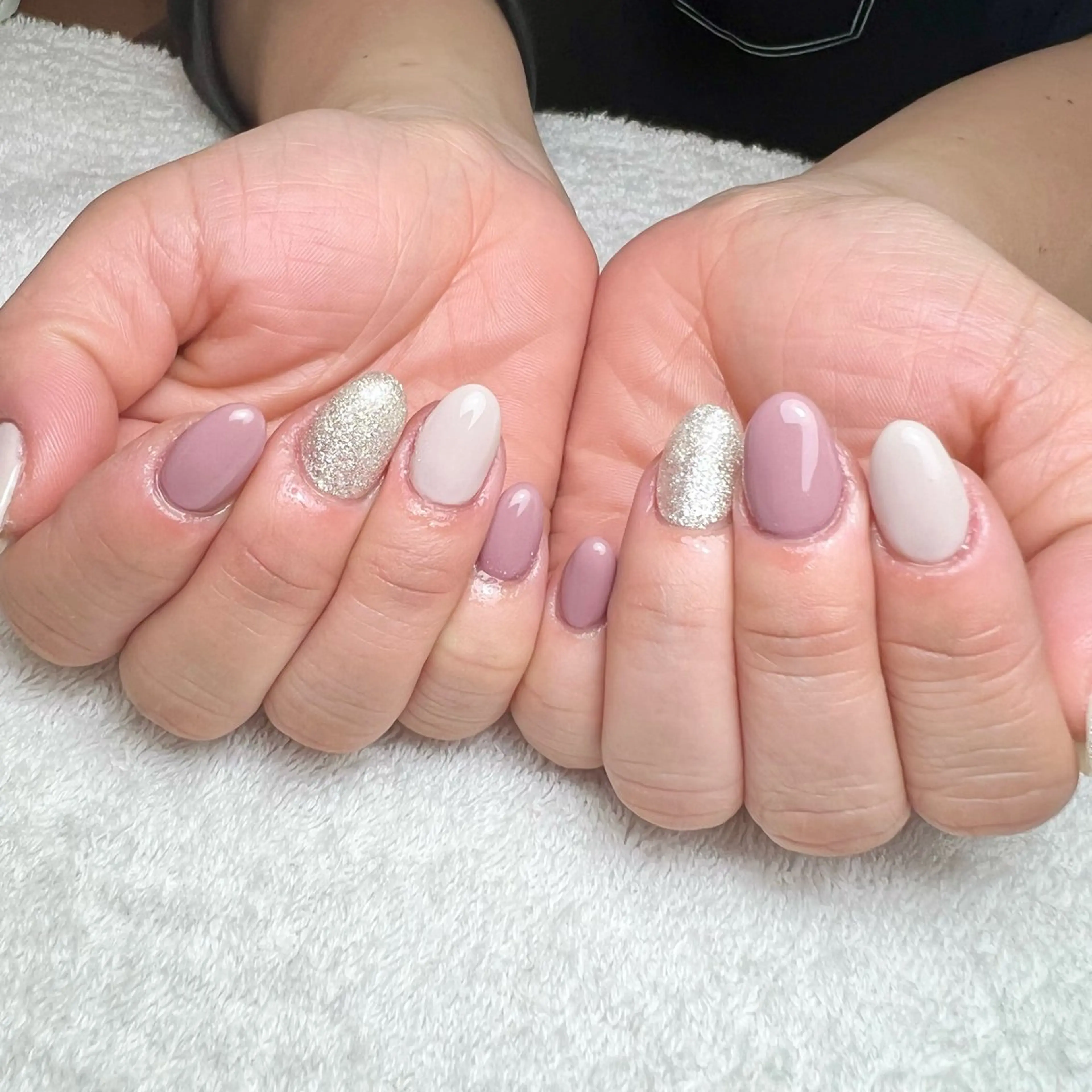 ネイル ピンク シンプルネイル ハンドネイル COCO+所属・COCO +のエステ・リラクイメージ