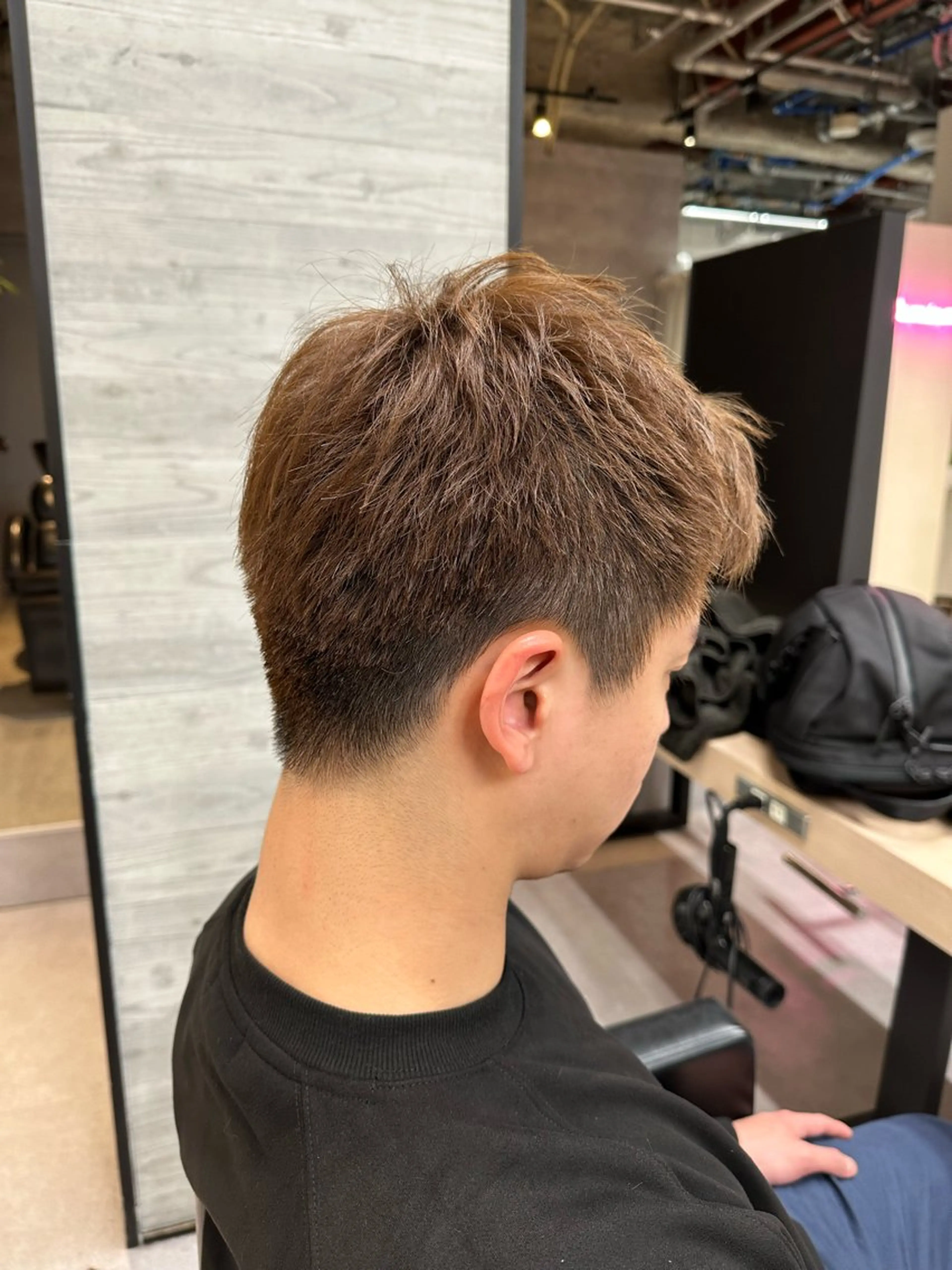 ショート カラー メンズ カット ヘアカラー トリートメント 🪞個室サロン/韓国 艶髪/keito🪞のヘアスタイル