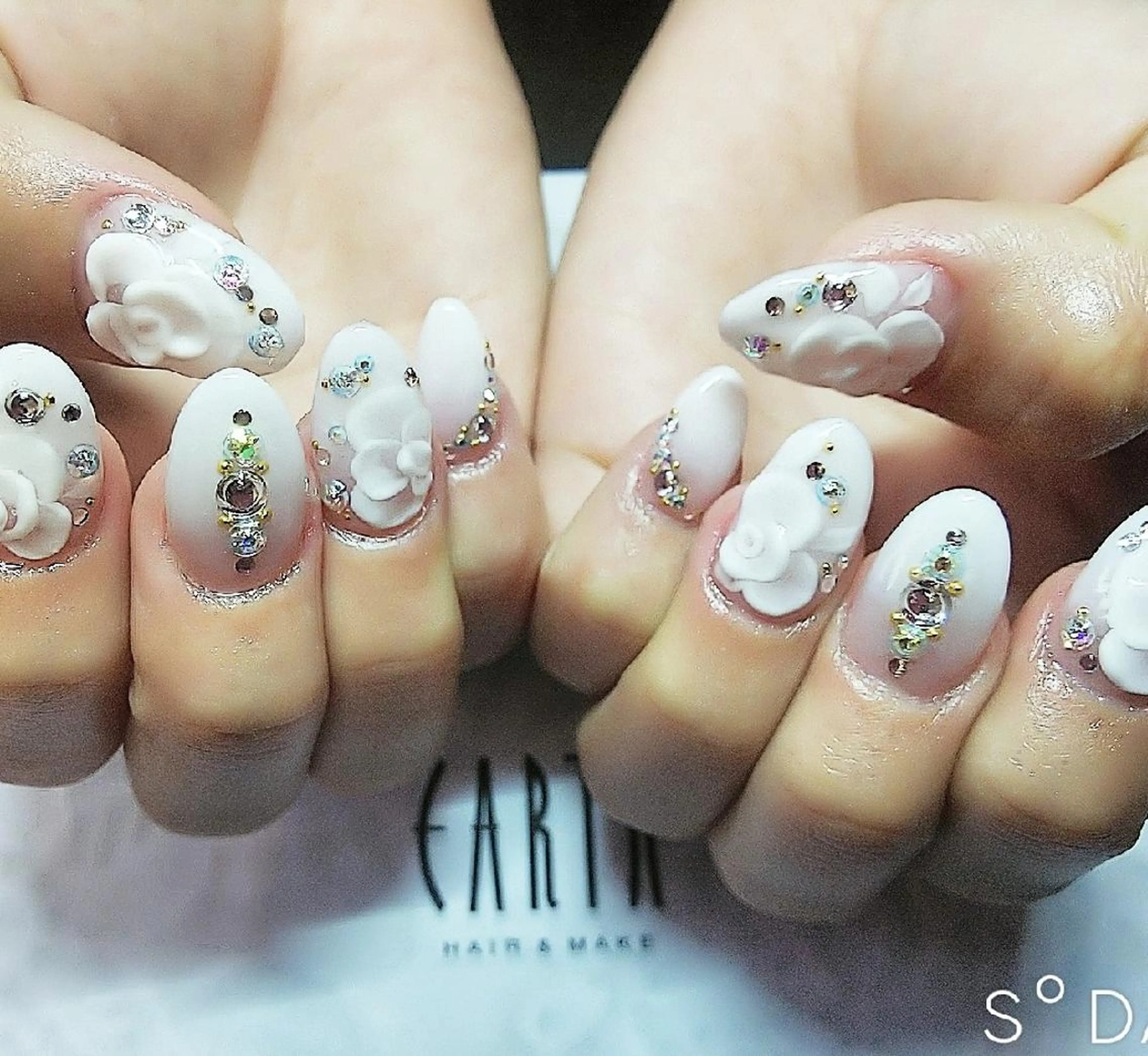 ネイル ブライダルネイル Ne naiL ruricoのネイルデザイン
