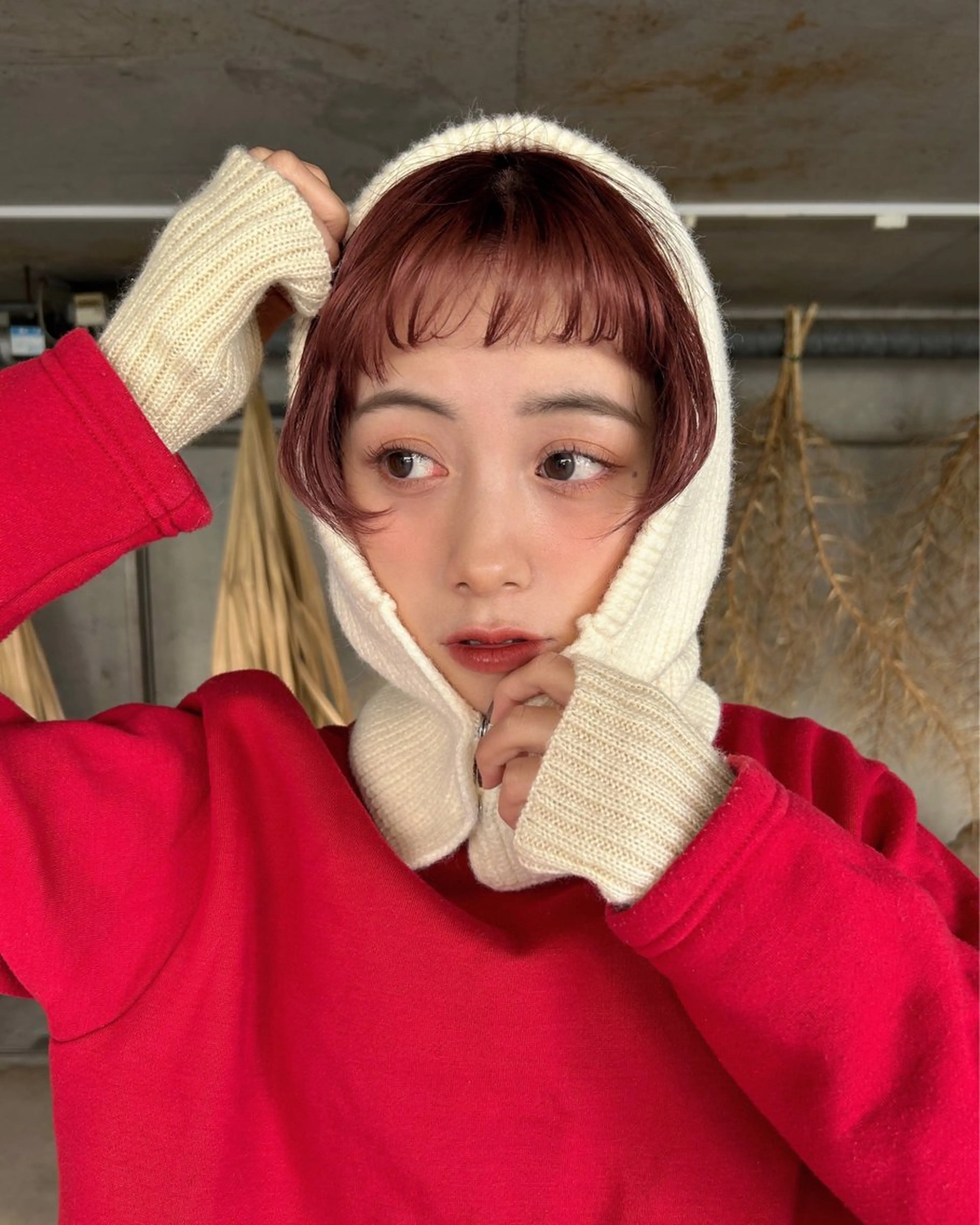 ミディアム ヘアカラー トリートメント ヘアセット 🌸透明感/レイヤー / 栗林 彩🌸のヘアスタイル