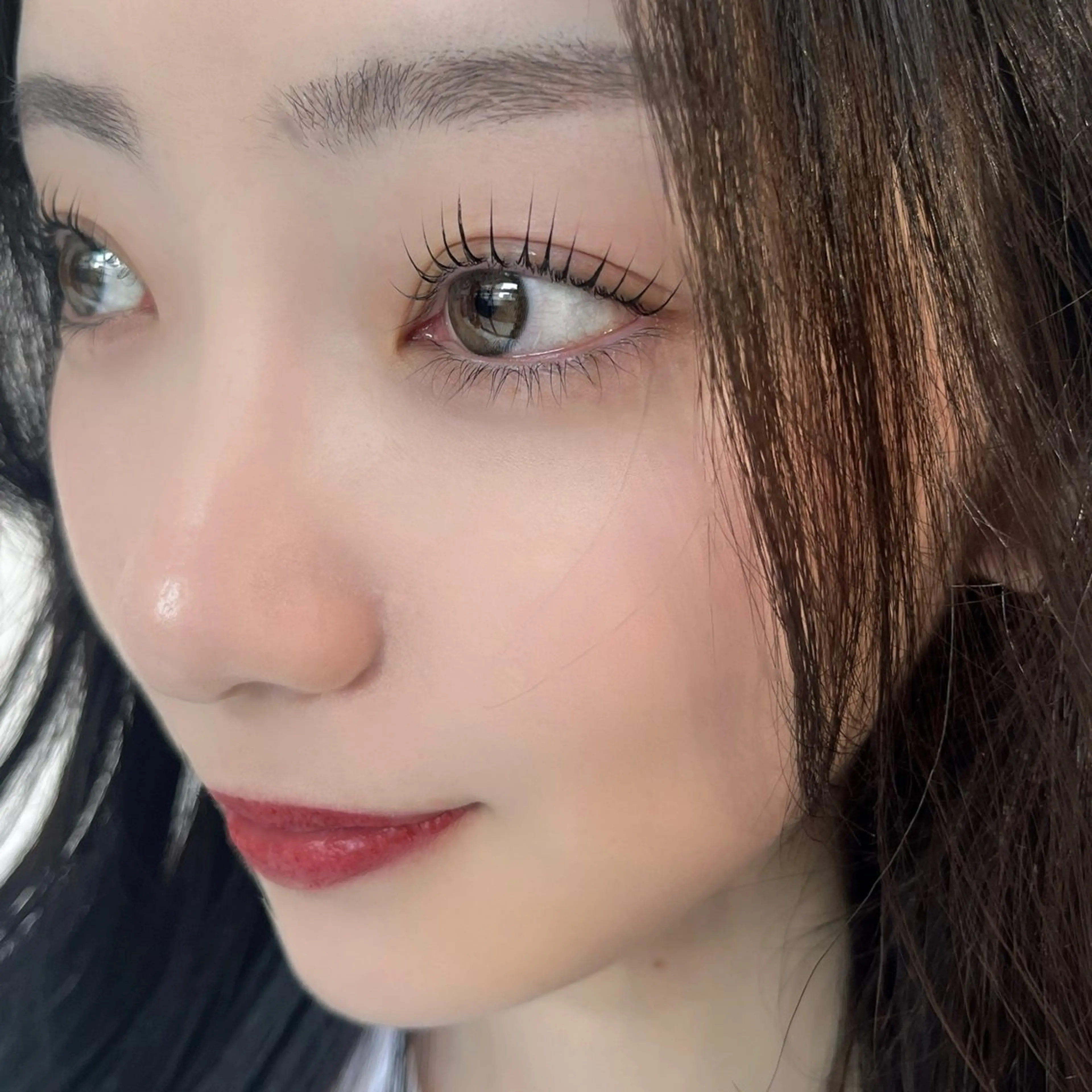 眉毛WAX+ エクステ120​〜​150本オフ有（LED変更可）♩˚。・°の写真