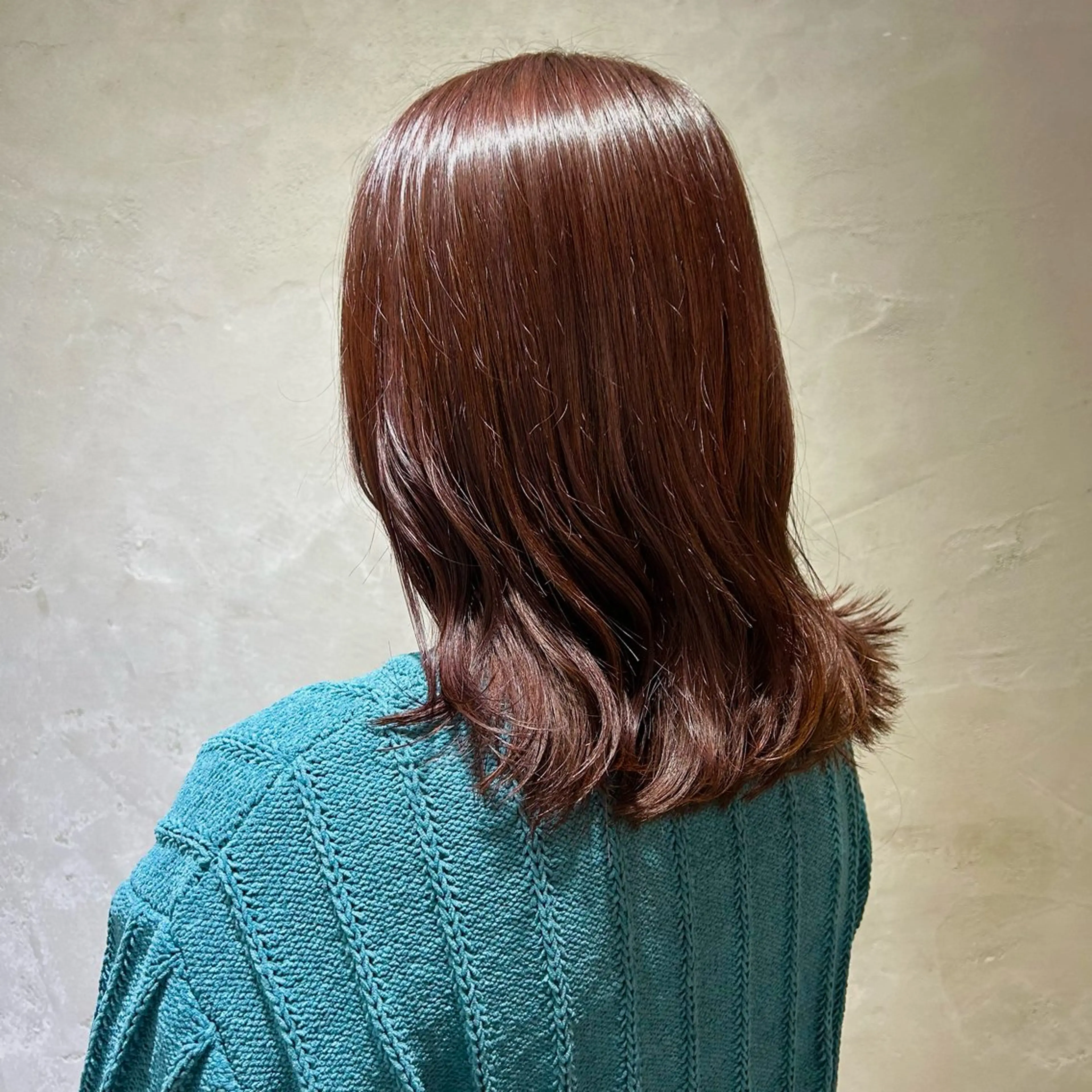 ミディアム カラー トリートメント 透明感カラー/メンズ /ボブKanna🪄のヘアスタイル