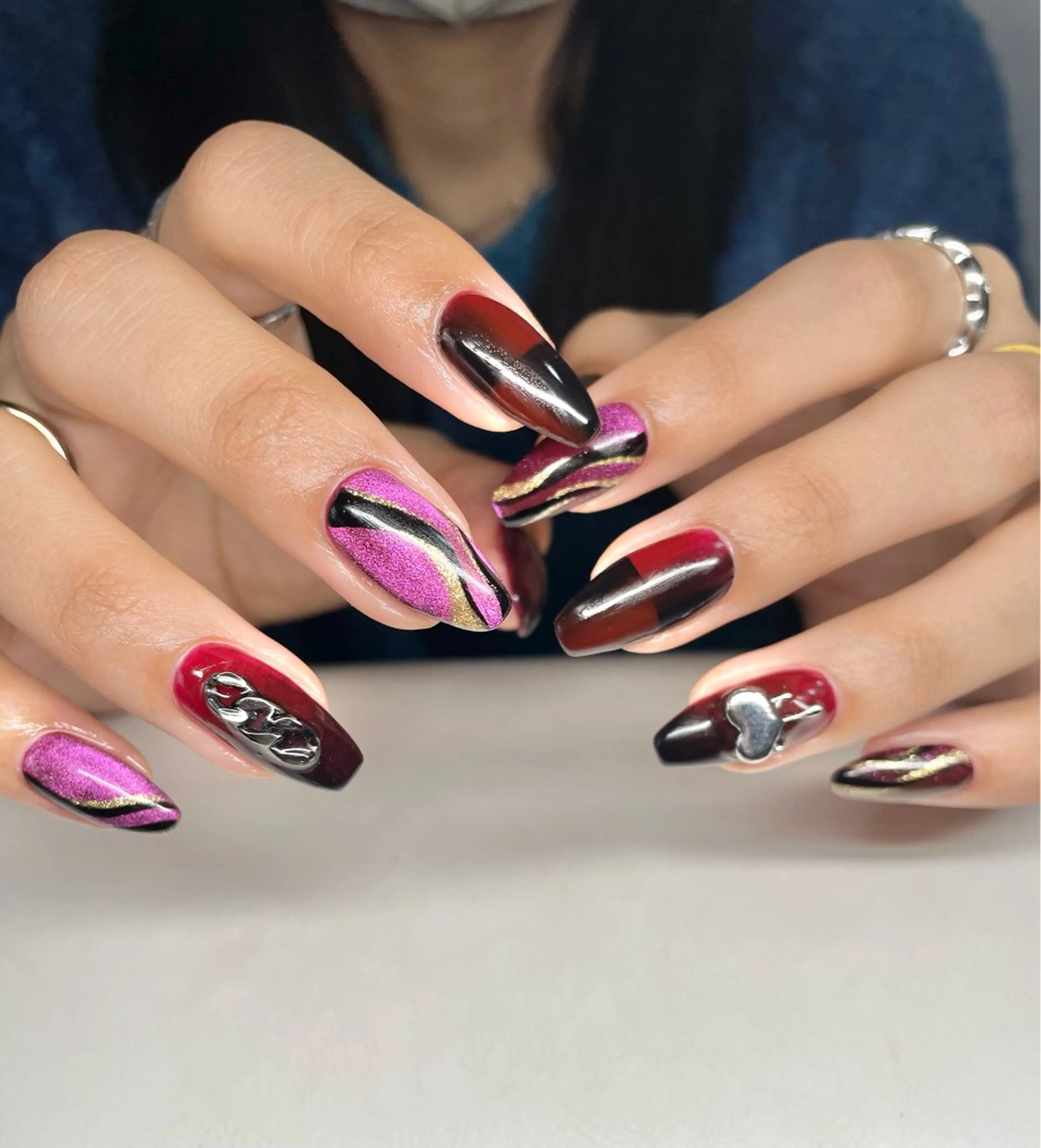 ネイル ハンドネイル Rena-ju キャサディのネイルデザイン