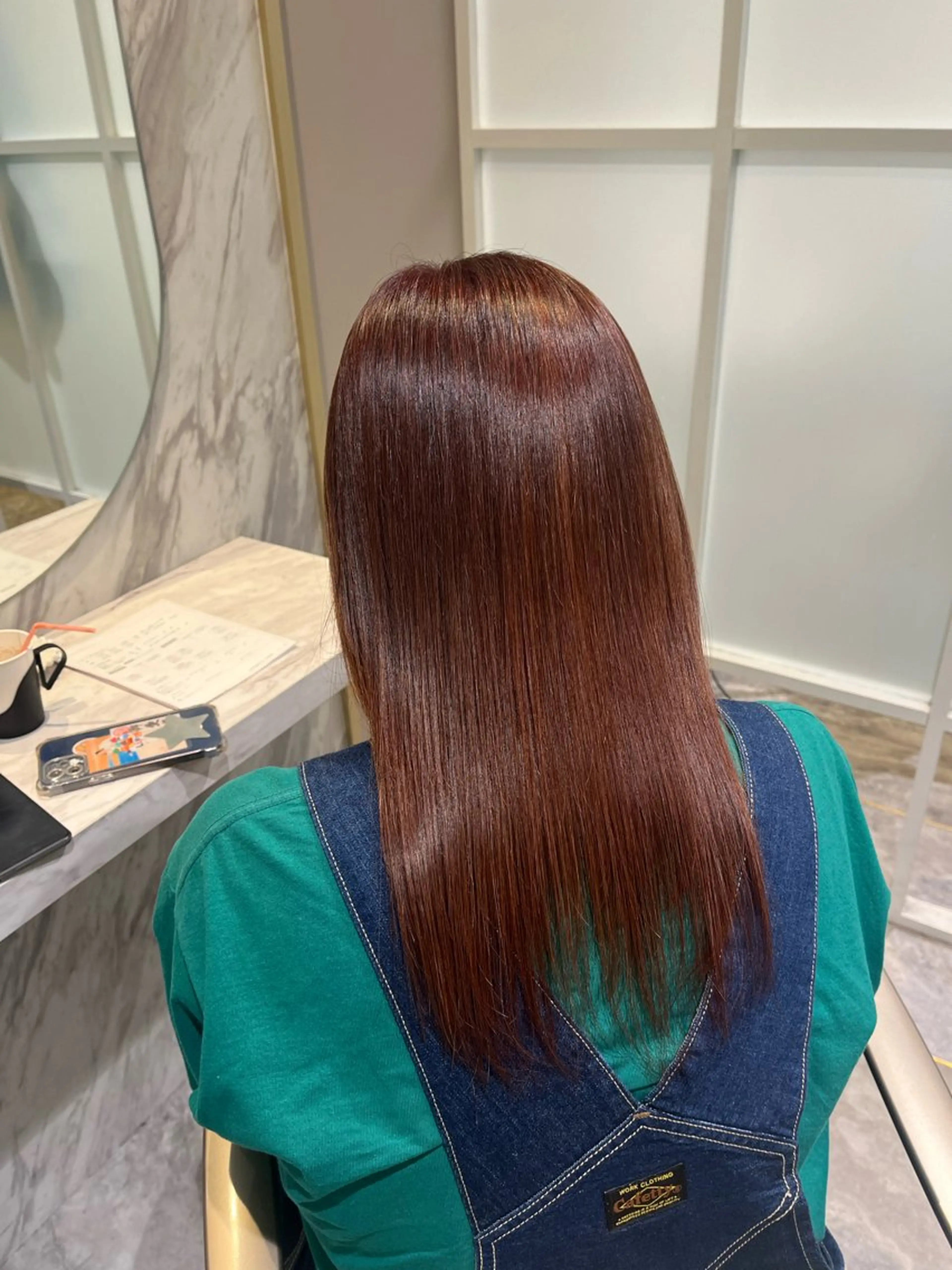 ミディアム 🩵tocca yui🩵のヘアスタイル