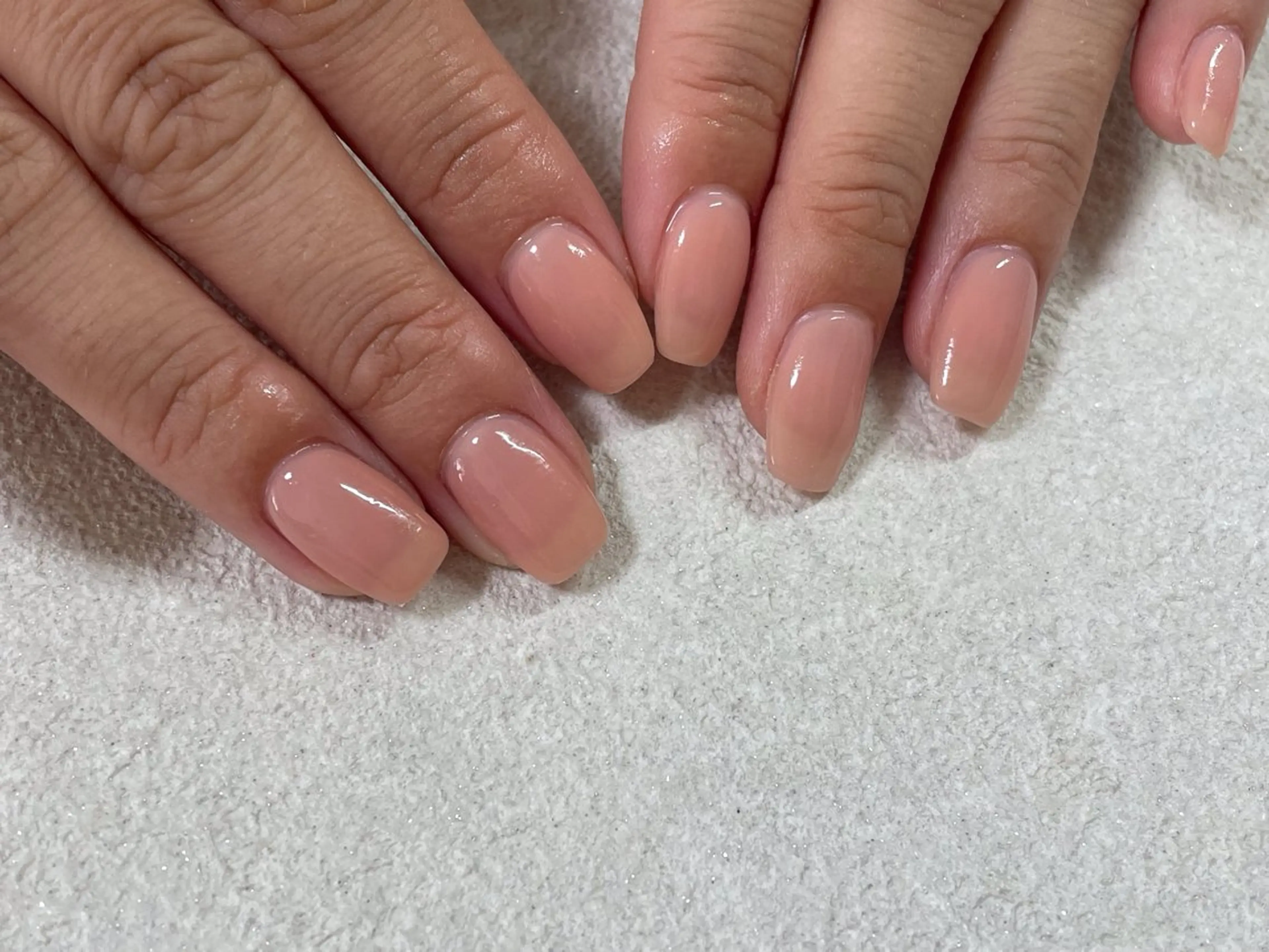 ネイル オーロラネイル フットネイル フレンチネイル ジェルネイル 韓国ネイル ハンドネイル kiki nail 二子玉川のネイルデザイン