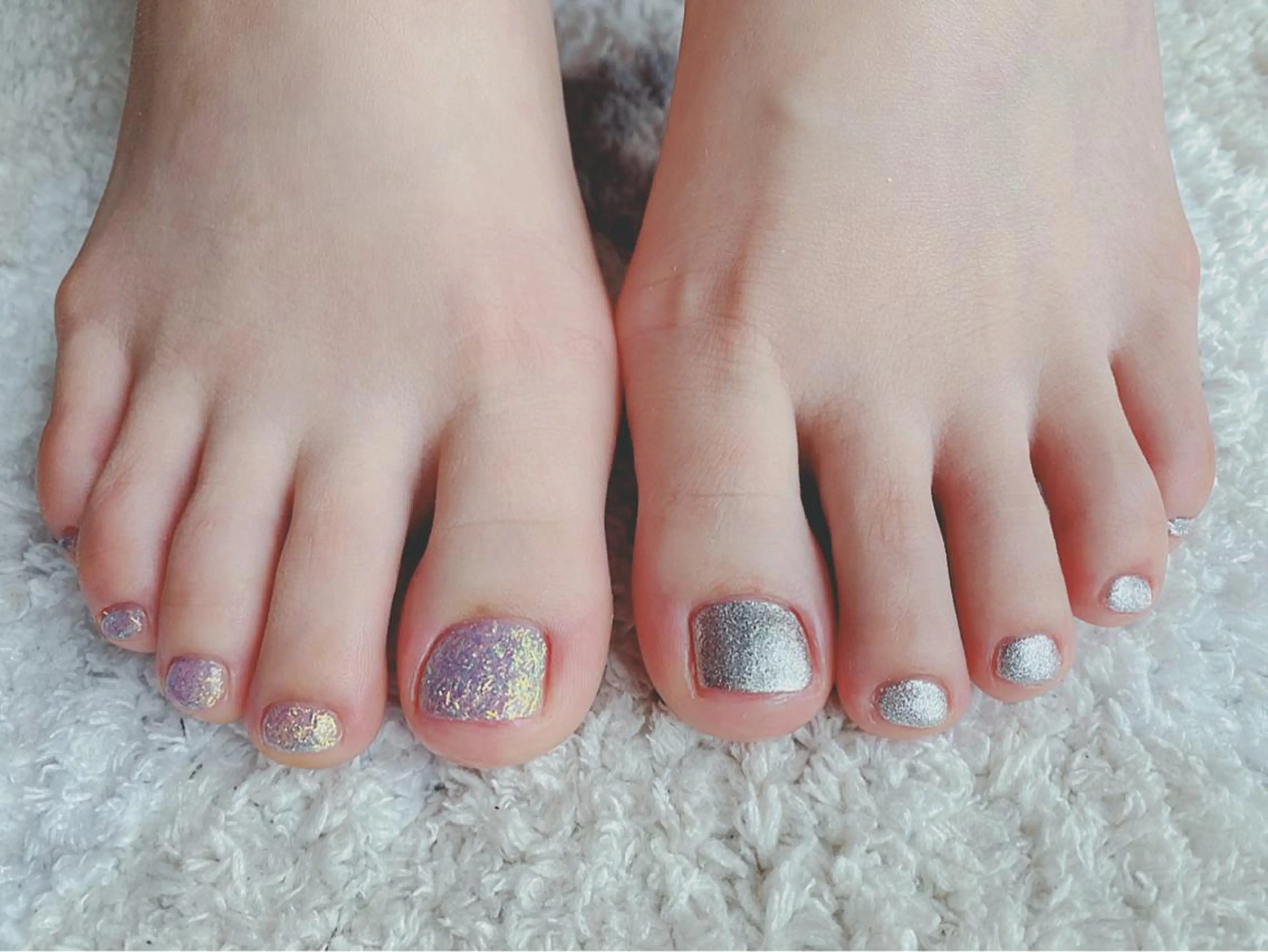 ネイル フットネイル ネイルPetit Ribbonのネイルデザイン