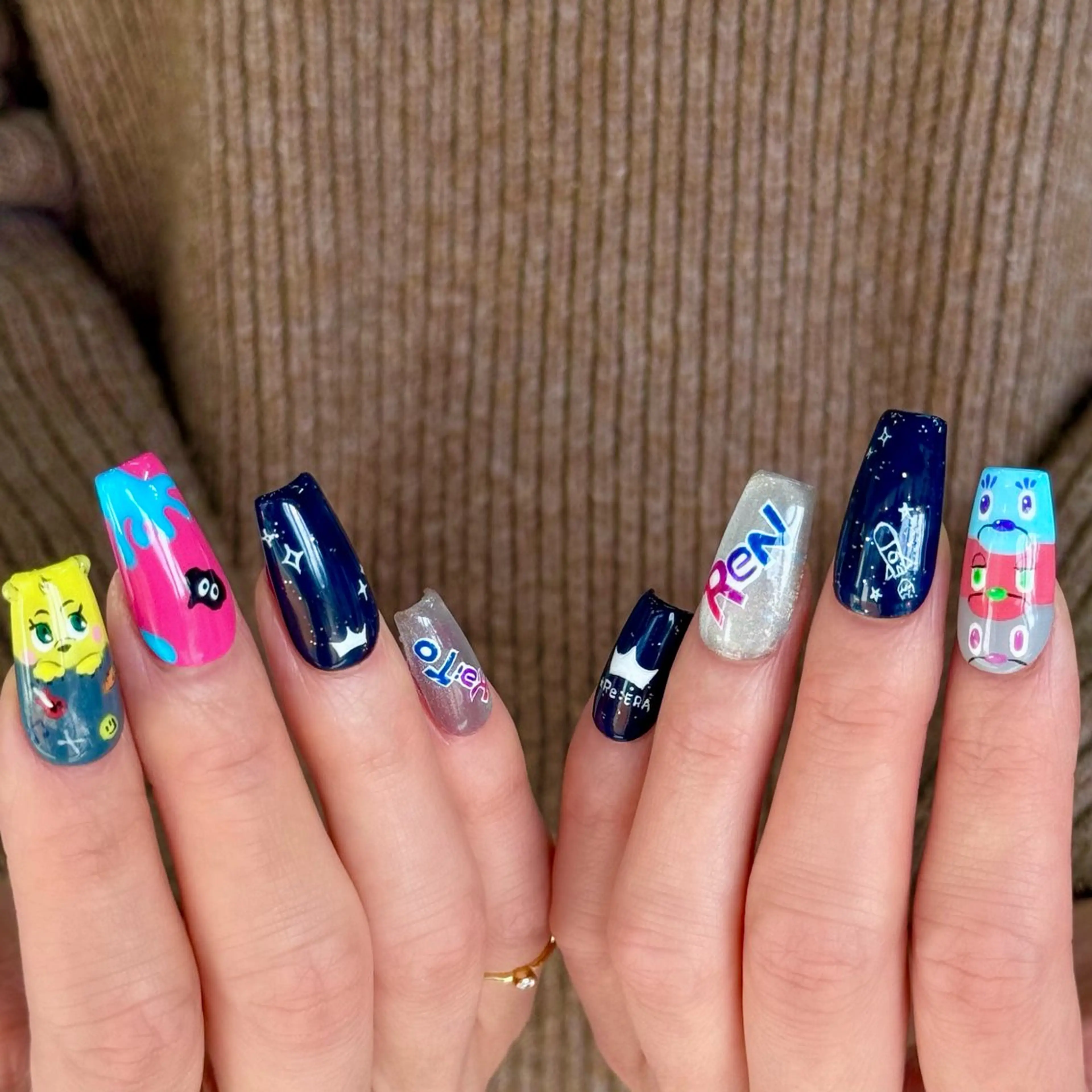 ネイル ネイルチップ HARUKA ネイリスト福岡/薬院のネイルデザイン