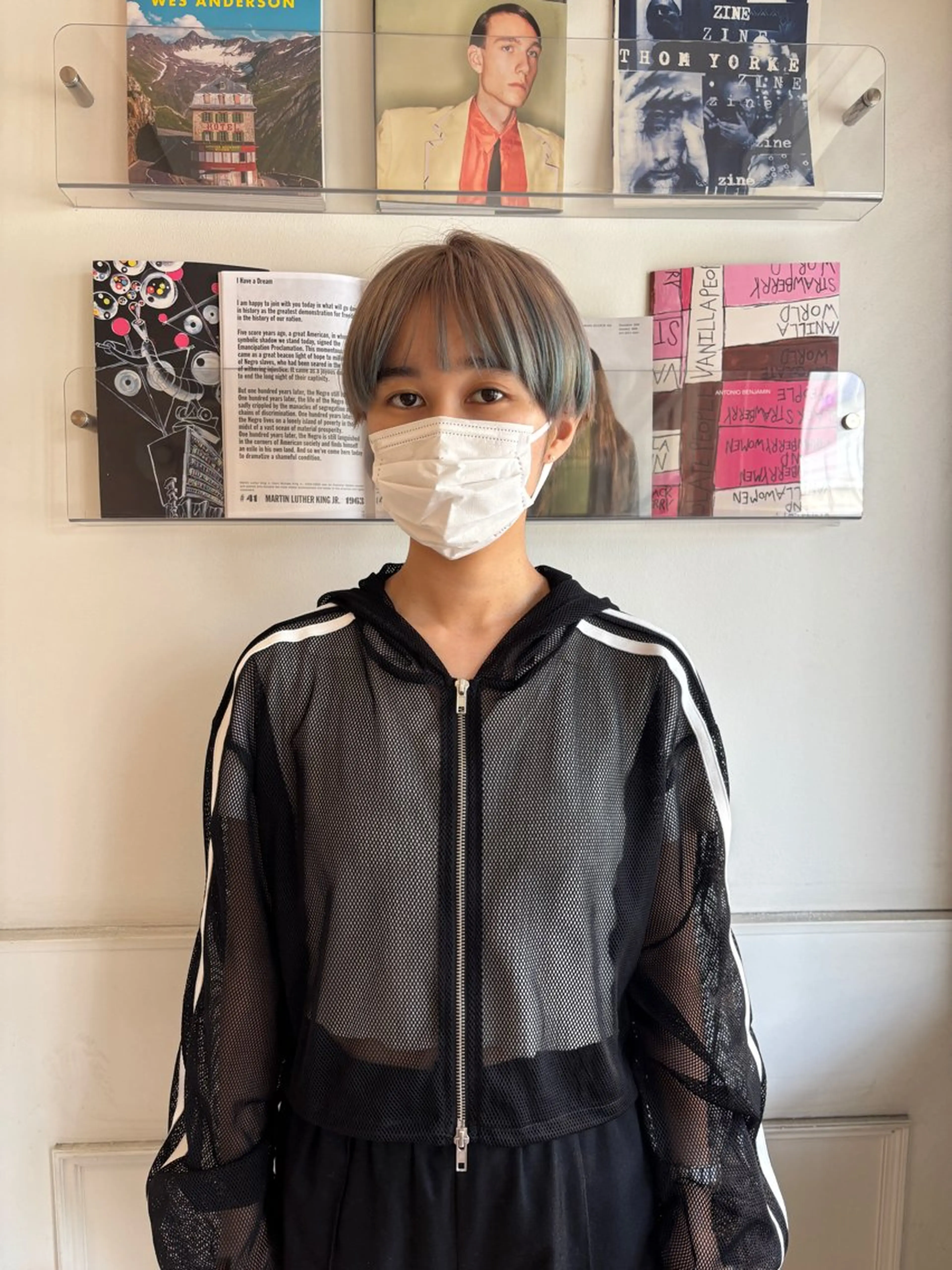 ショート ヘアカラー トリートメント saya🌿レイヤー カット/透明感カラーのヘアスタイル