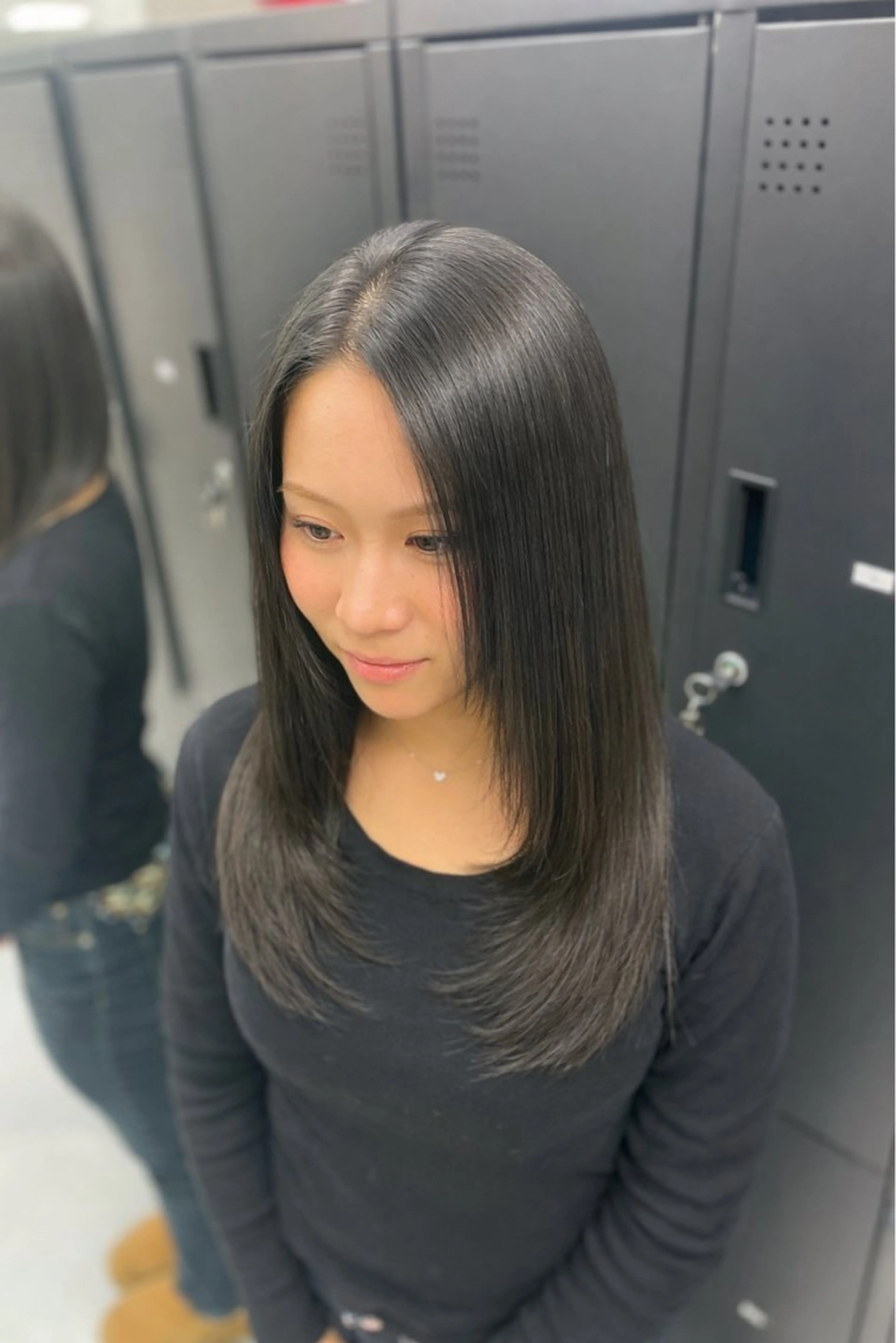 ミディアム カラー ブラウンカラー 透明感カラー オリーブブラウン ヘアカラー トリートメント Hair Salon COVO 美容院 柏 髪質改善所属・宮内 遥のヘアスタイル