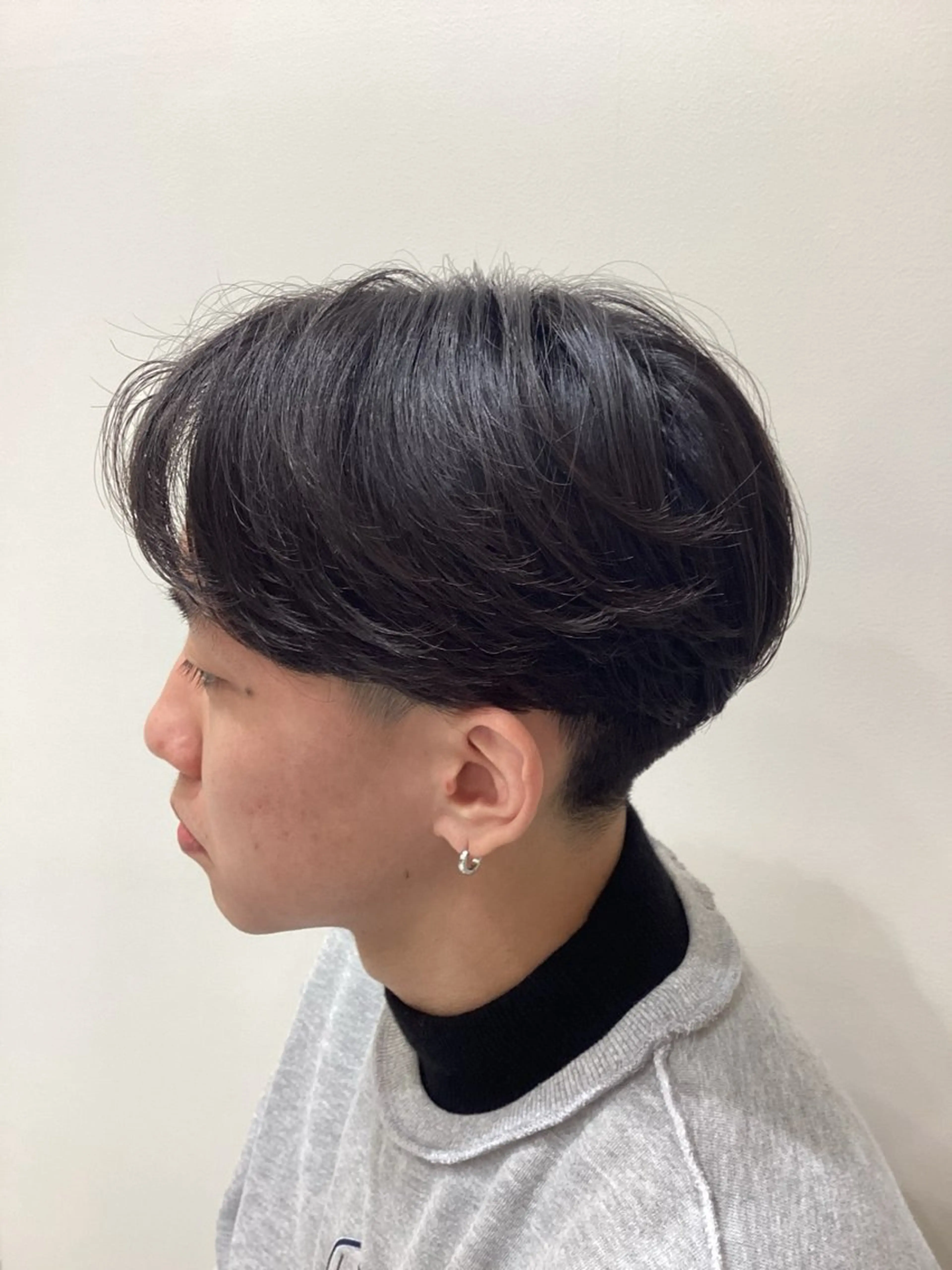 メンズ Cre’de  hair’s 姪浜所属・クレーデヘアーズ/ 波夛野浩己のヘアスタイル