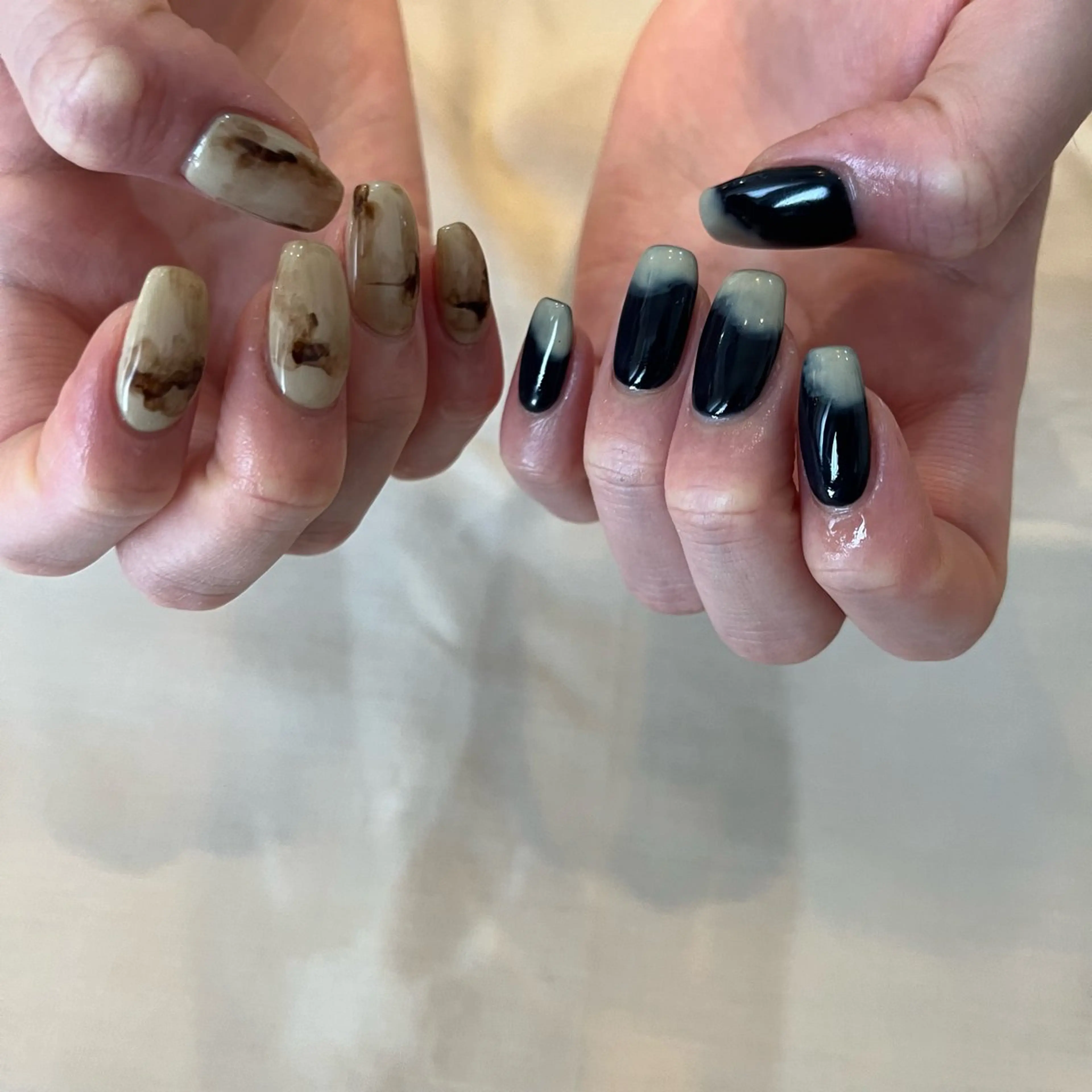 ネイル ハンドネイル Trico Antique所属・岩本 杏のネイルデザイン