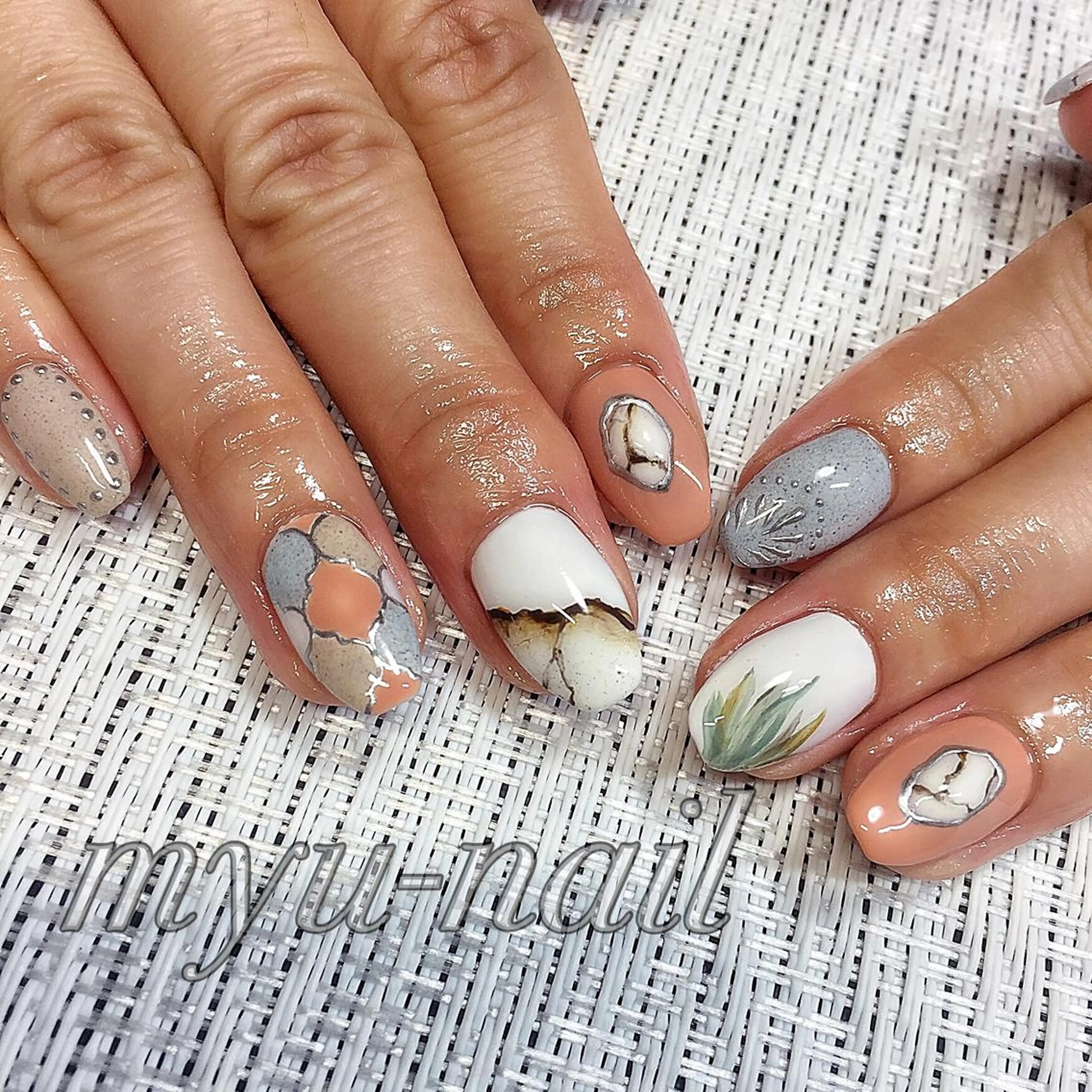 ネイル ホームサロン myu-nailのネイルデザイン