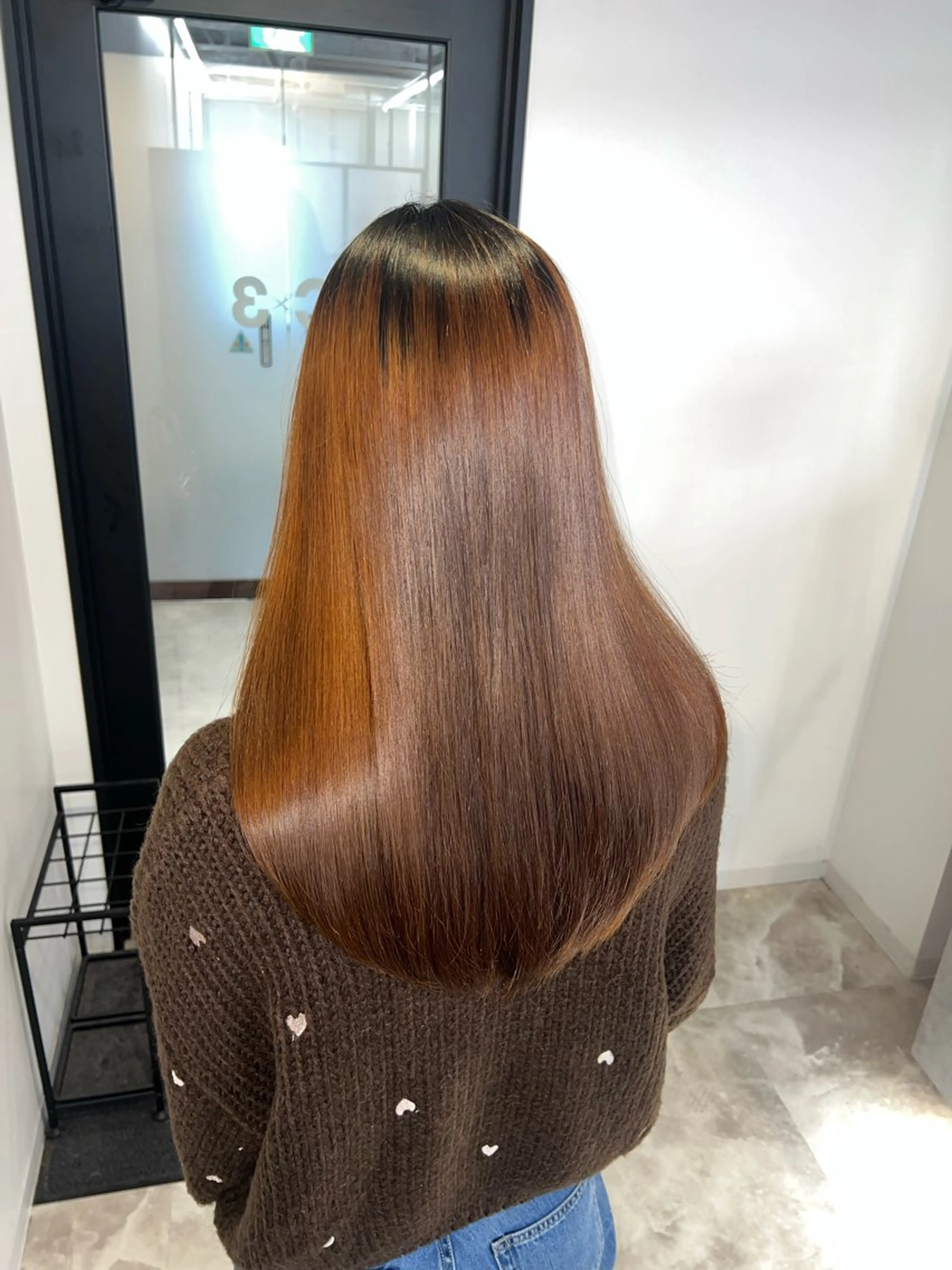 ロング 髪質改善 レイヤーカット 縮毛矯正 Uno. 本気で ヘアに悩む方へ✨のヘアスタイル