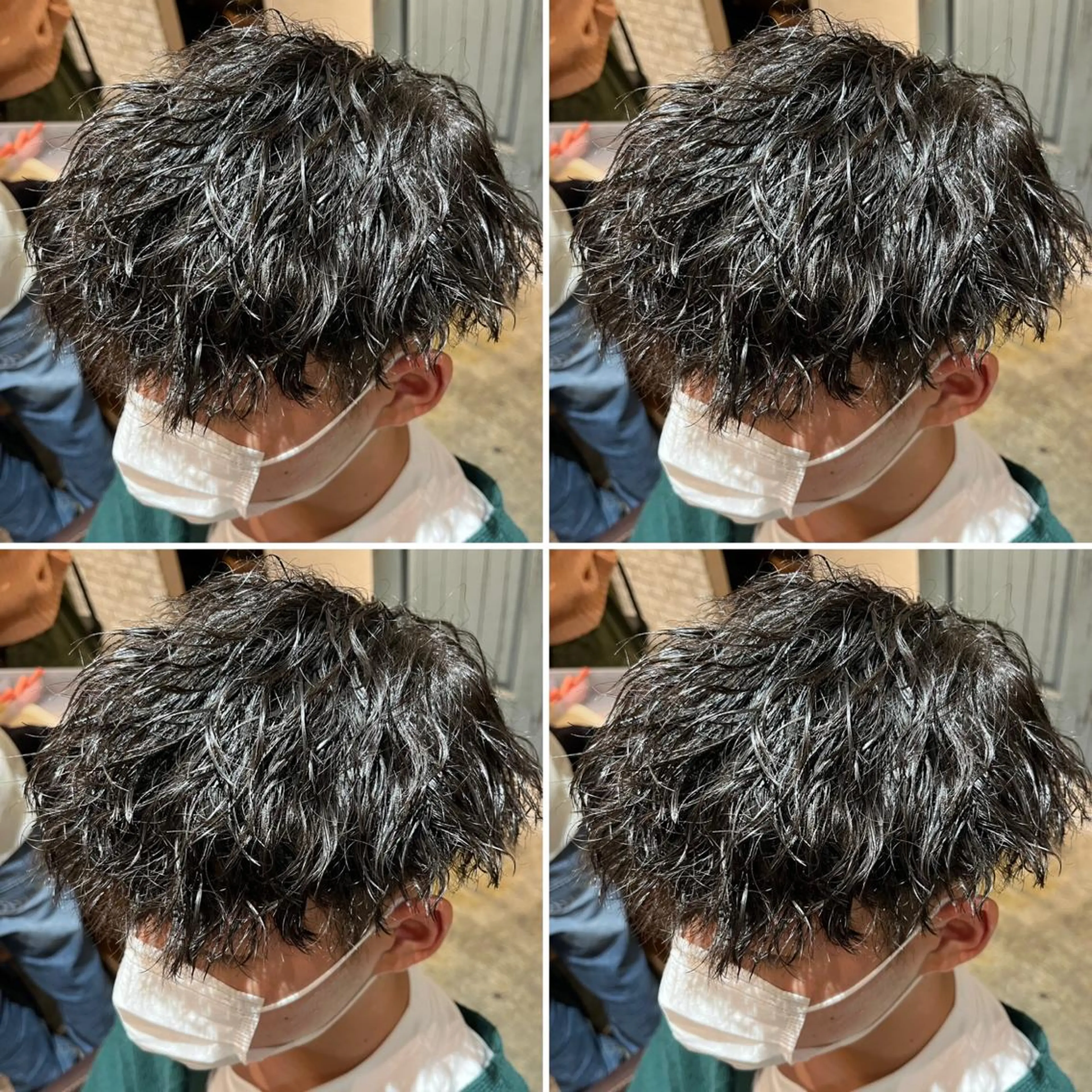 パーマ メンズ カット ヘアカラー 縮毛矯正 トリートメント 👑メンズパーマ特化 店長望月謙二郎👑のヘアスタイル