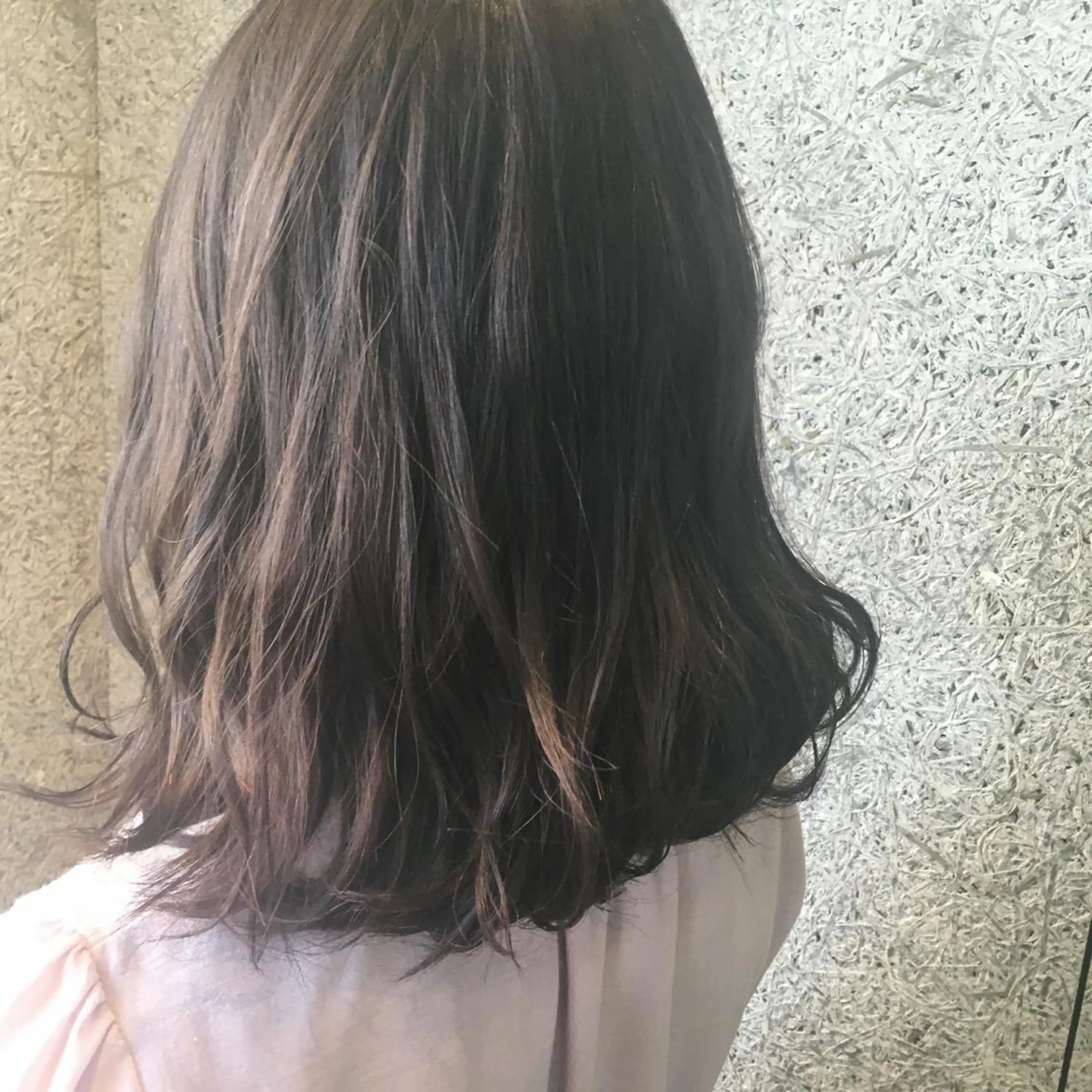 セミロング カラー RINA🧤 デザインとボブのヘアスタイル