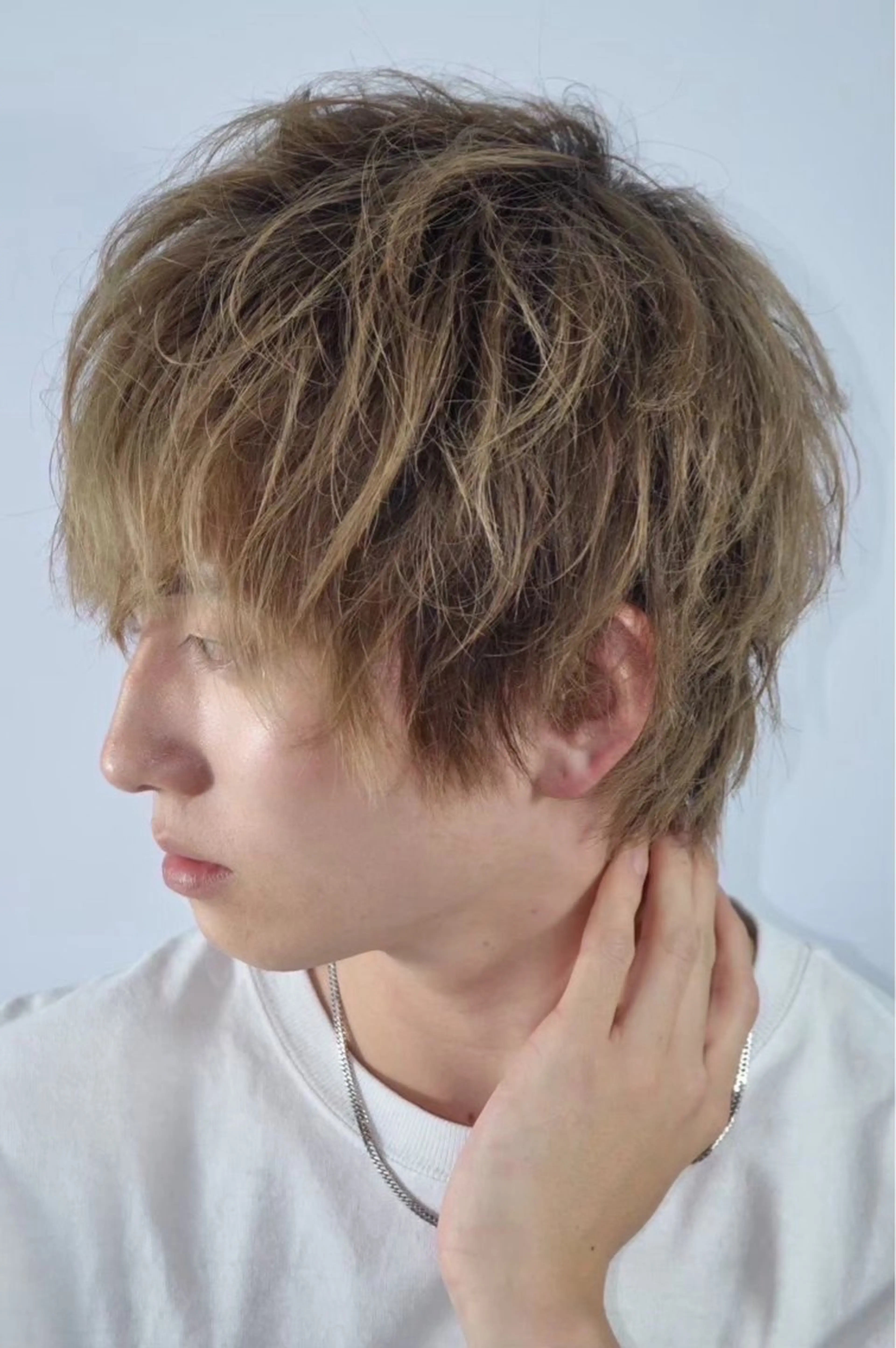 セミロング カラー ヘアアレンジ メンズ プレミアムバーバー新宿店所属・⚡️メンズ特化⚡️ 倉林 隼大のヘアスタイル