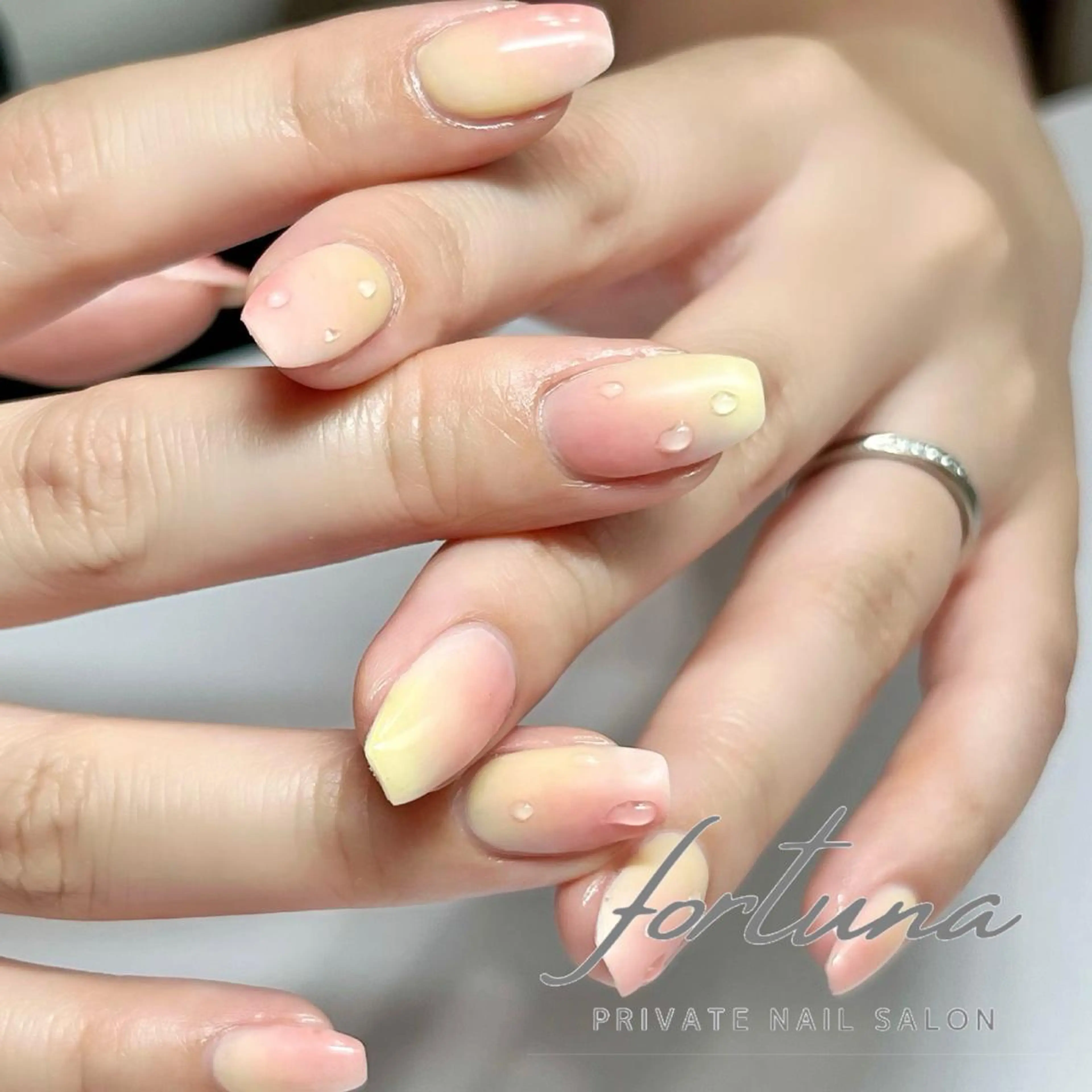 ネイル 夏ネイル ハンドネイル fortuna 武藤裕美のネイルデザイン