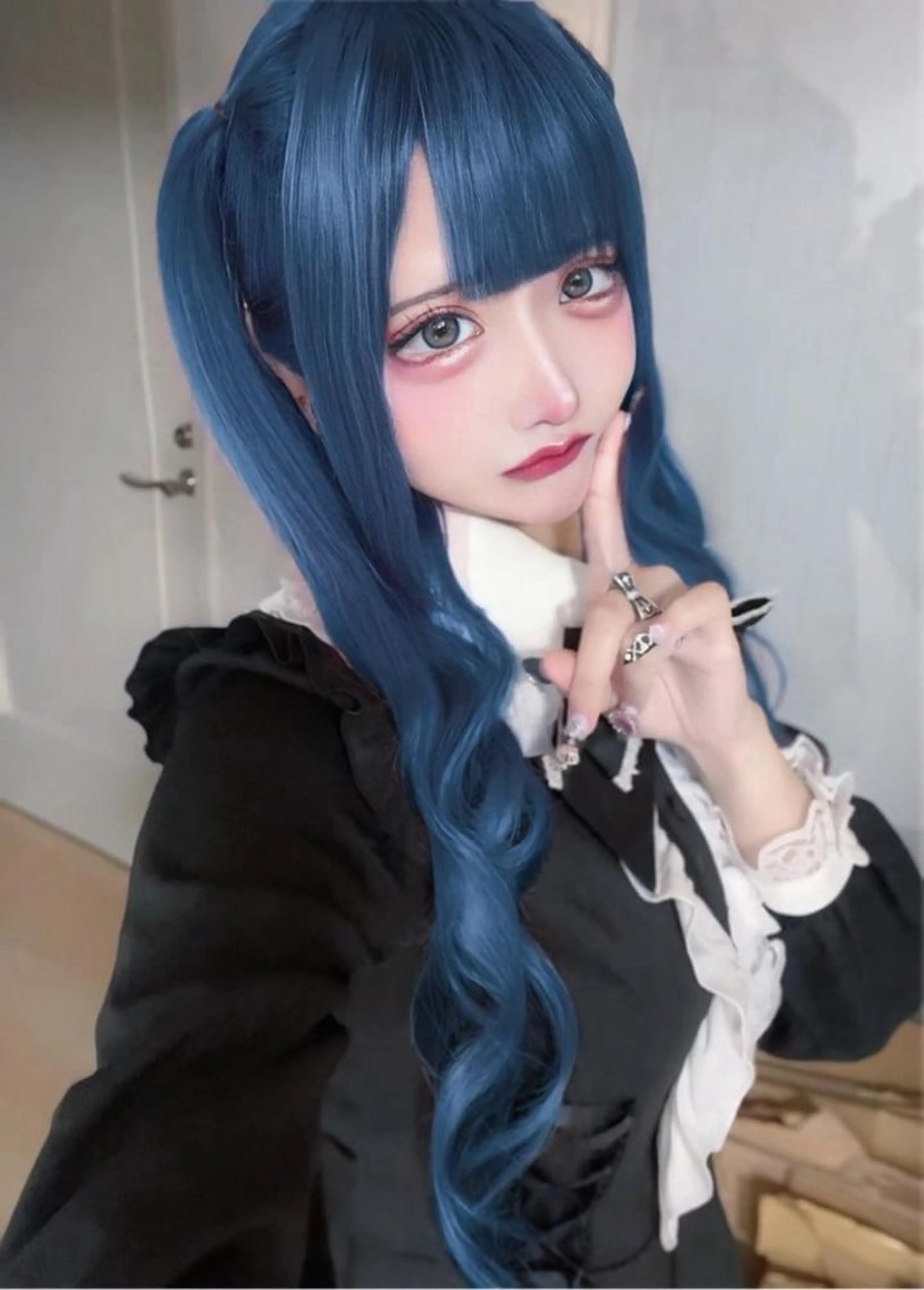 ロング カット エクステ ハイトーンエクステ 🎩カズキ🎩のヘアスタイル