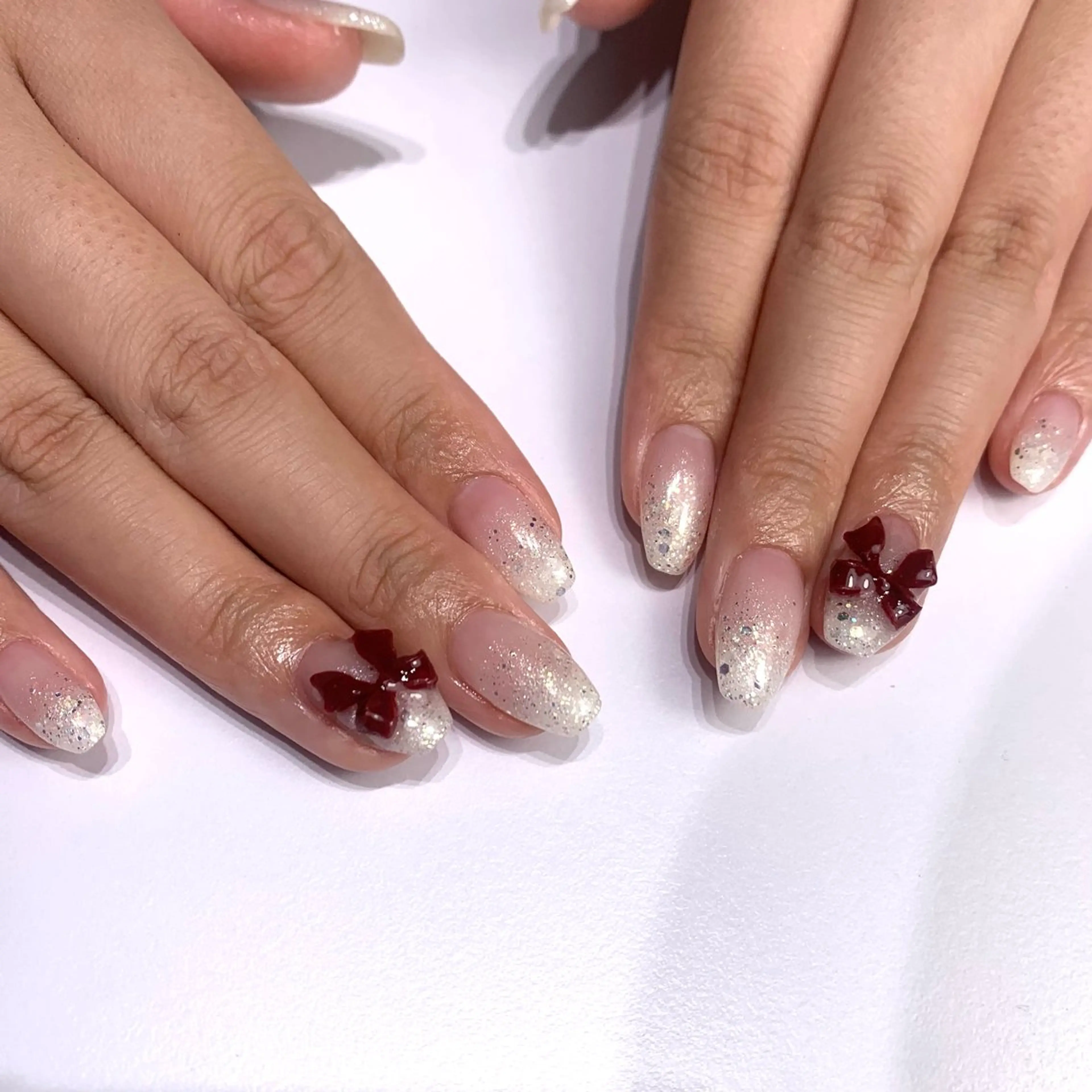 ネイル リボン Zen ✞✟RIO✞✟のネイルデザイン