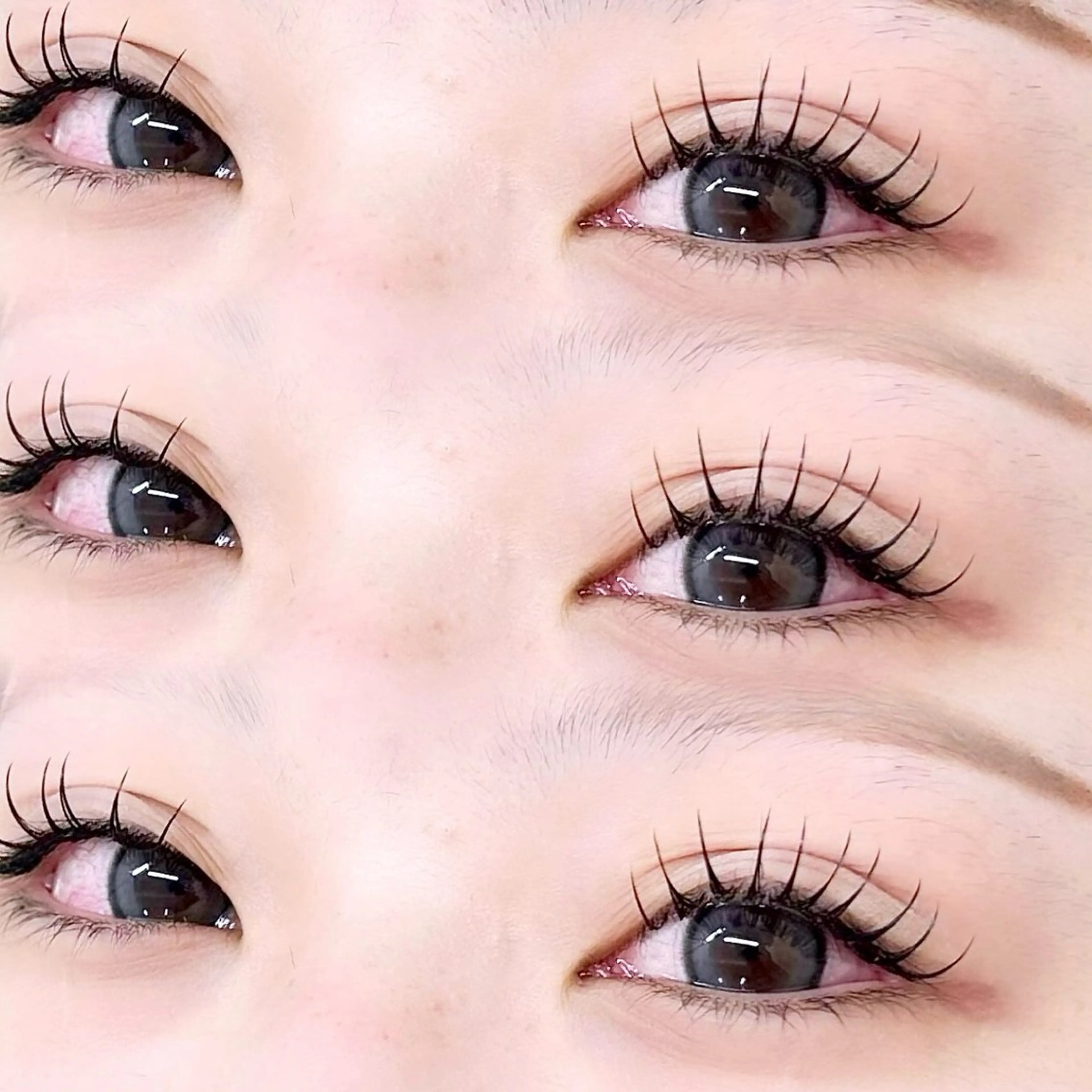 マツエク・マツパ キュート Nana ⭐️のマツエク・マツパデザイン