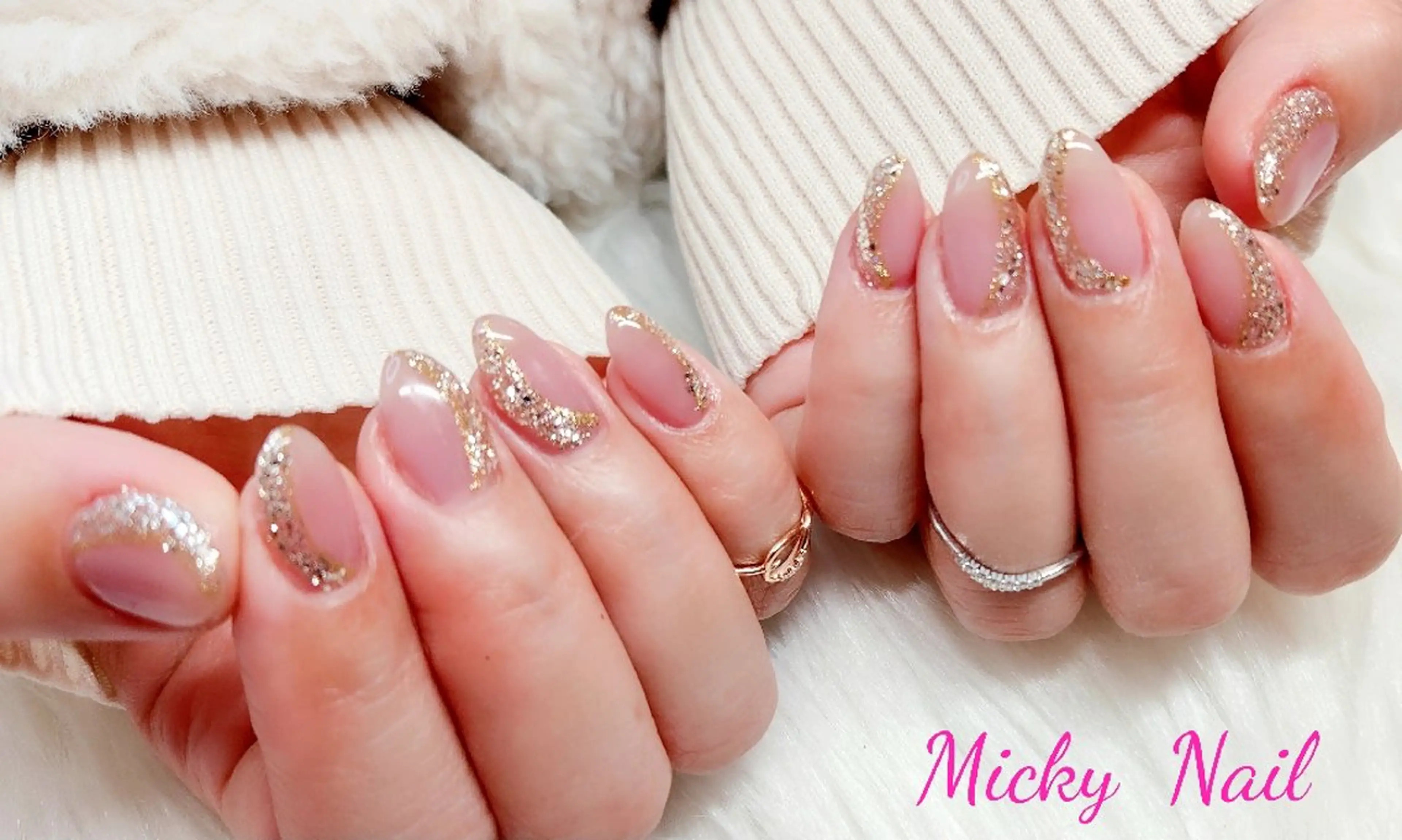 ネイル オフィスネイル Micky nail chikushinoのネイルデザイン