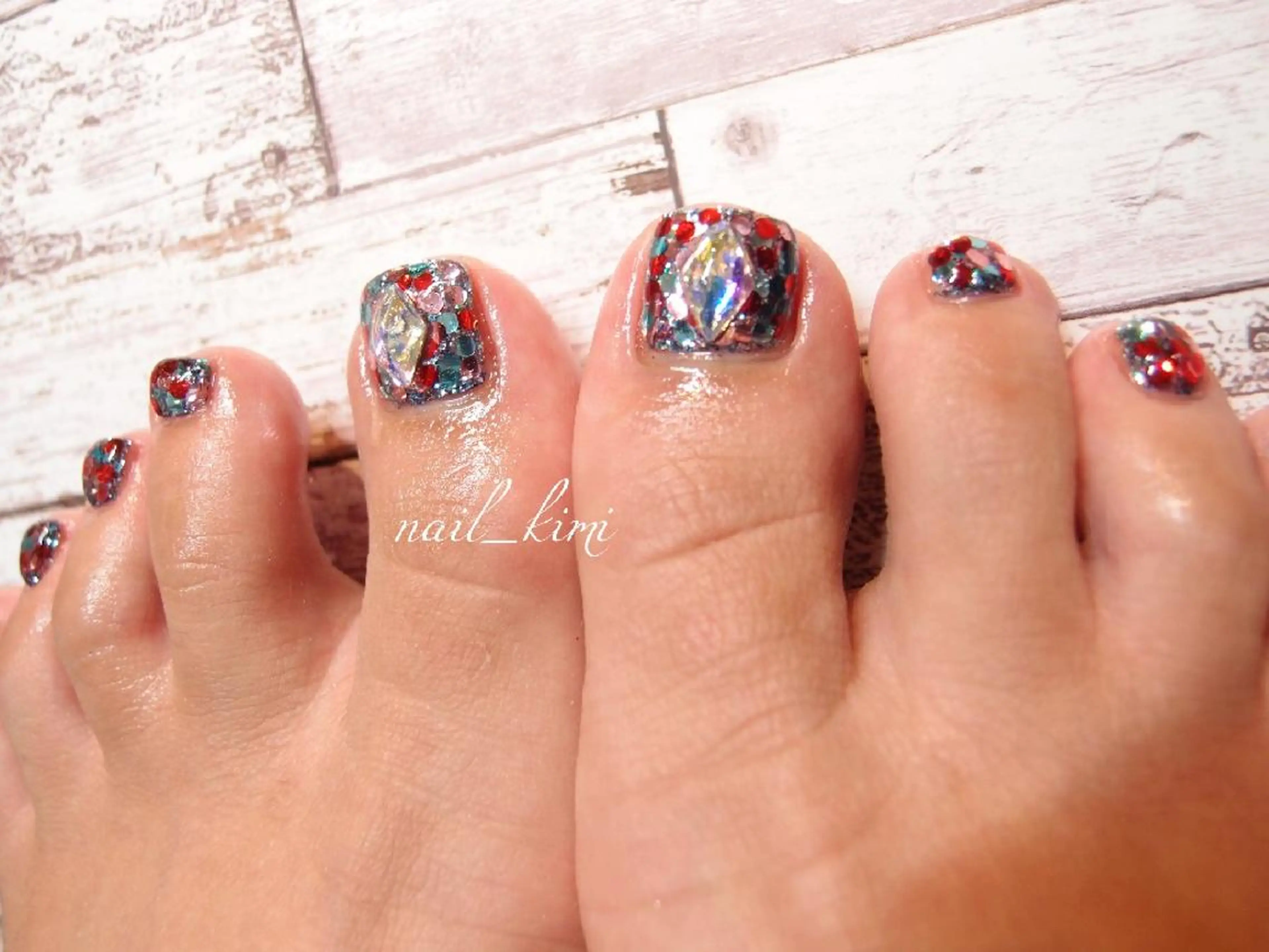 ネイル フットネイル ConneQt所属・ETHOSENSE. kimikaのネイルデザイン