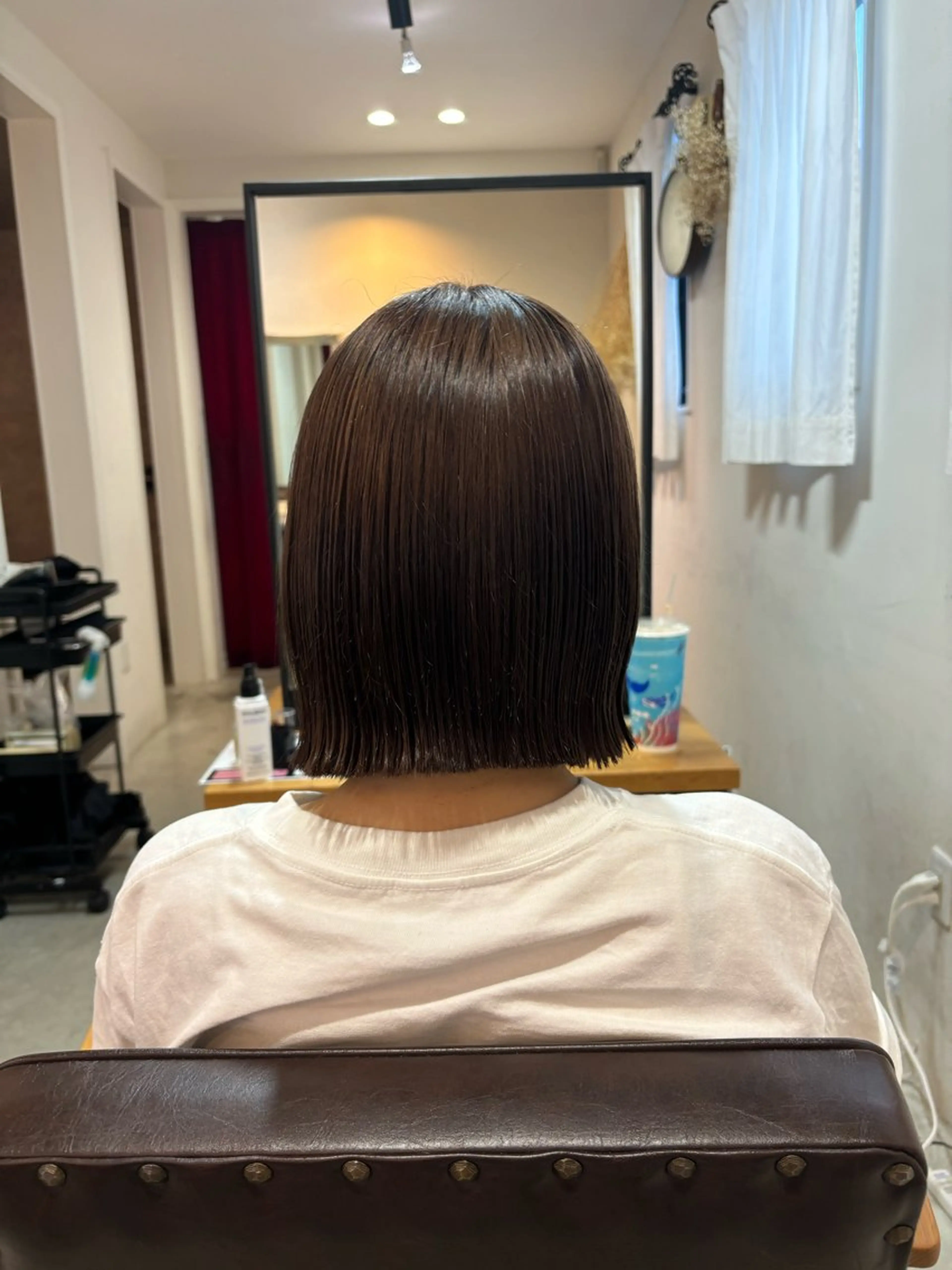 ショート カラー ボブ 愛されヘア🎀 hinanoのヘアスタイル