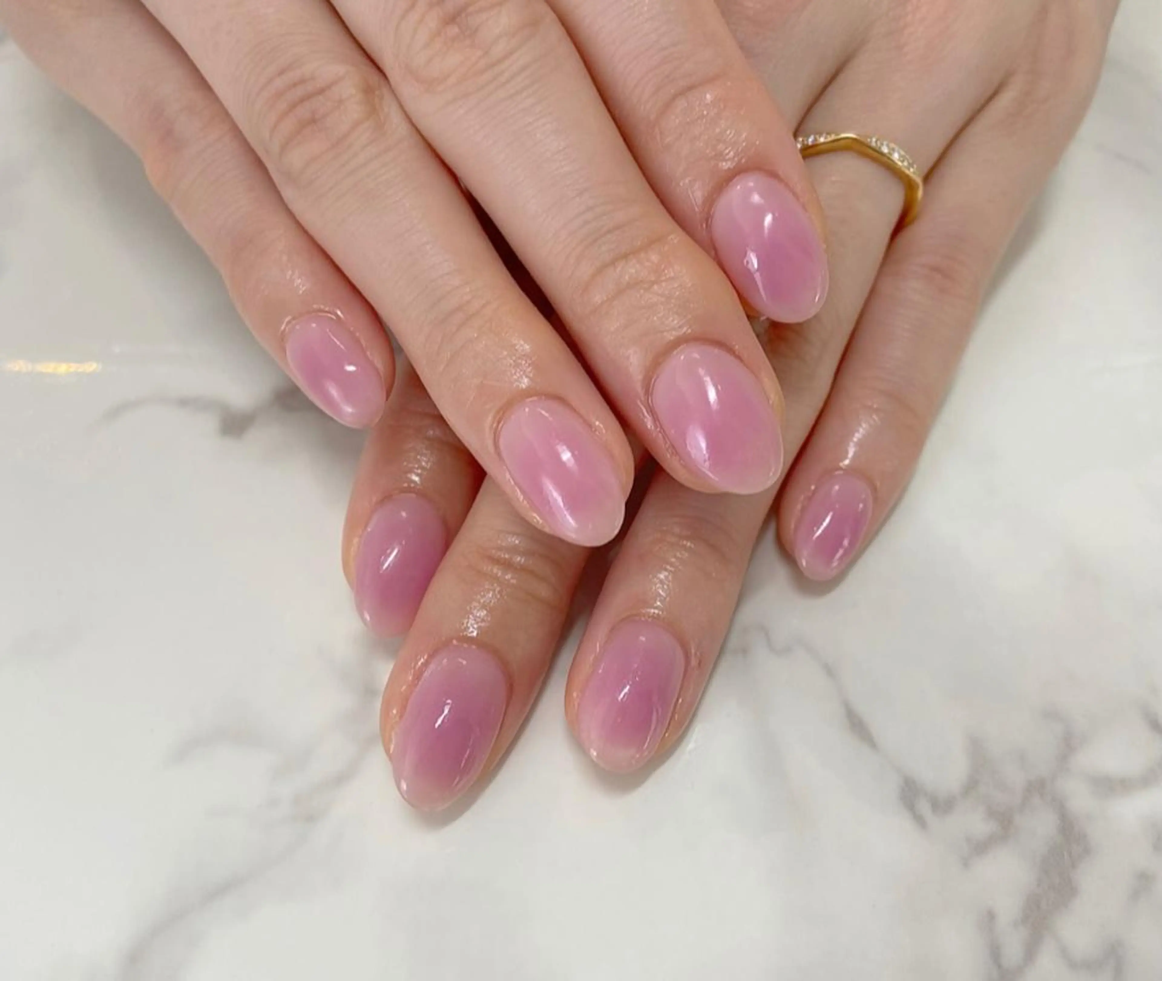 ネイル チークネイル 🧸熊谷 かほ🧸のネイルデザイン