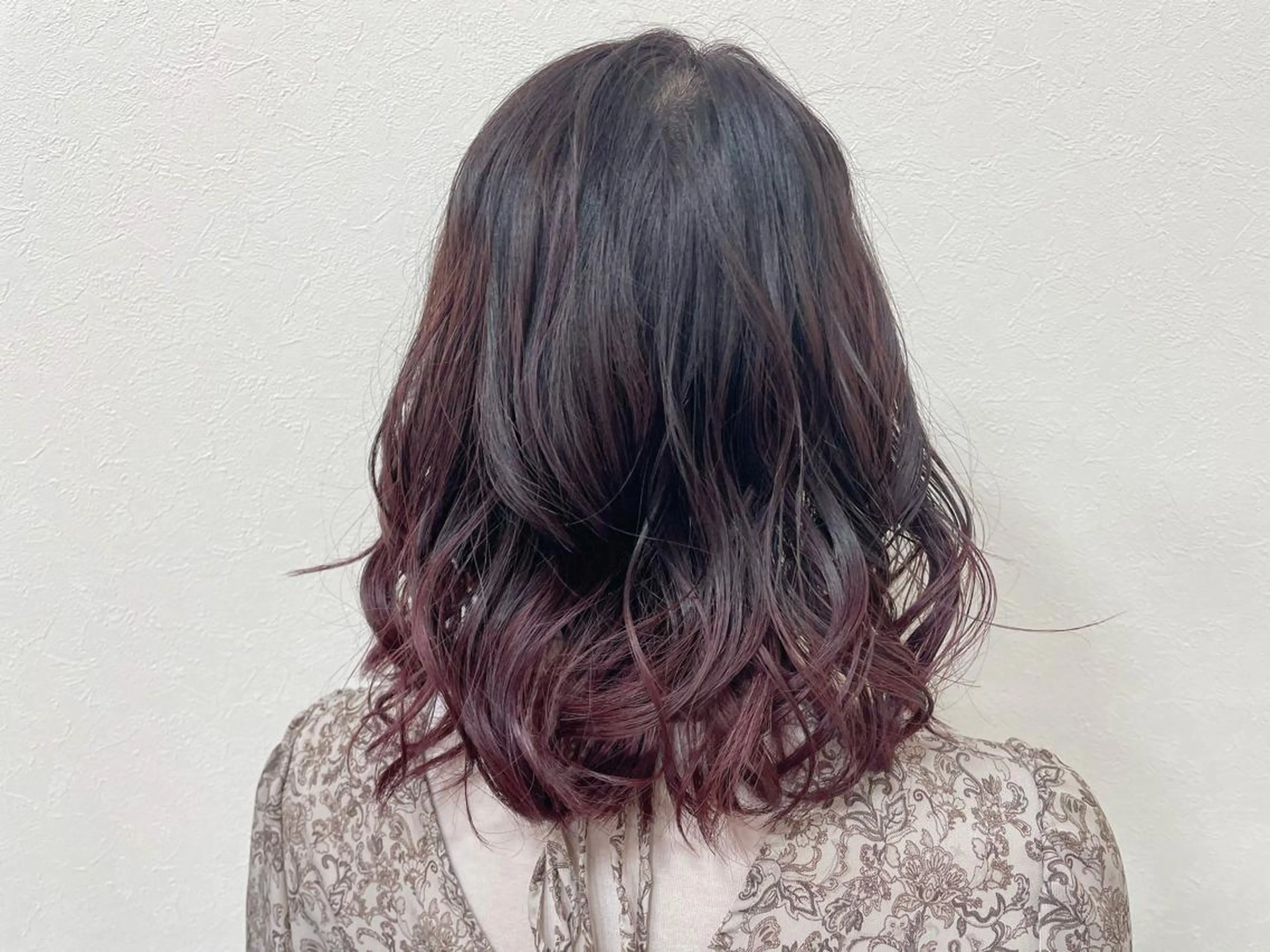 ミディアム カラー デザインカラー Baby’s breath所属・藤田 年哉のヘアスタイル