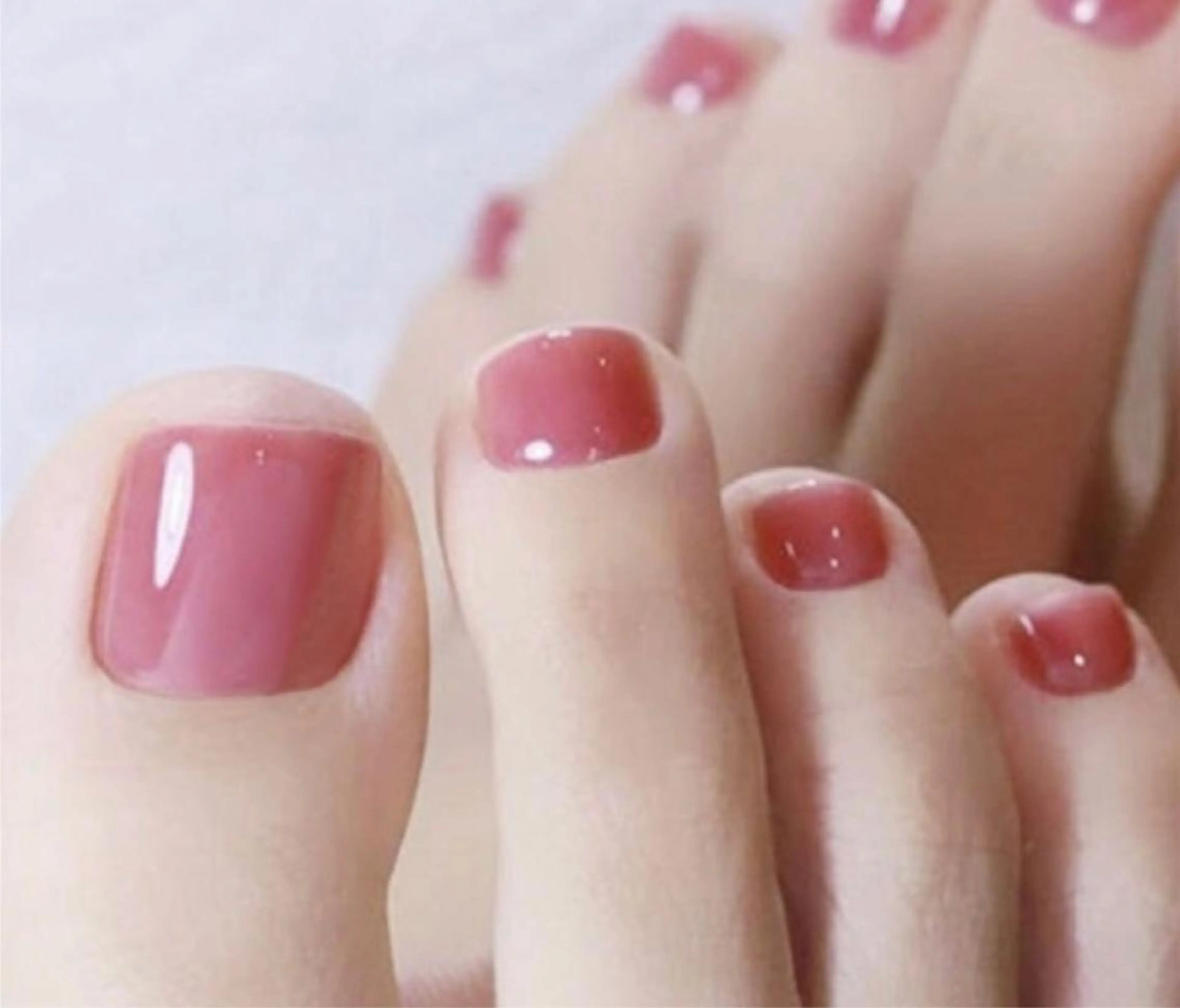 【FOOT】ワンカラーの写真