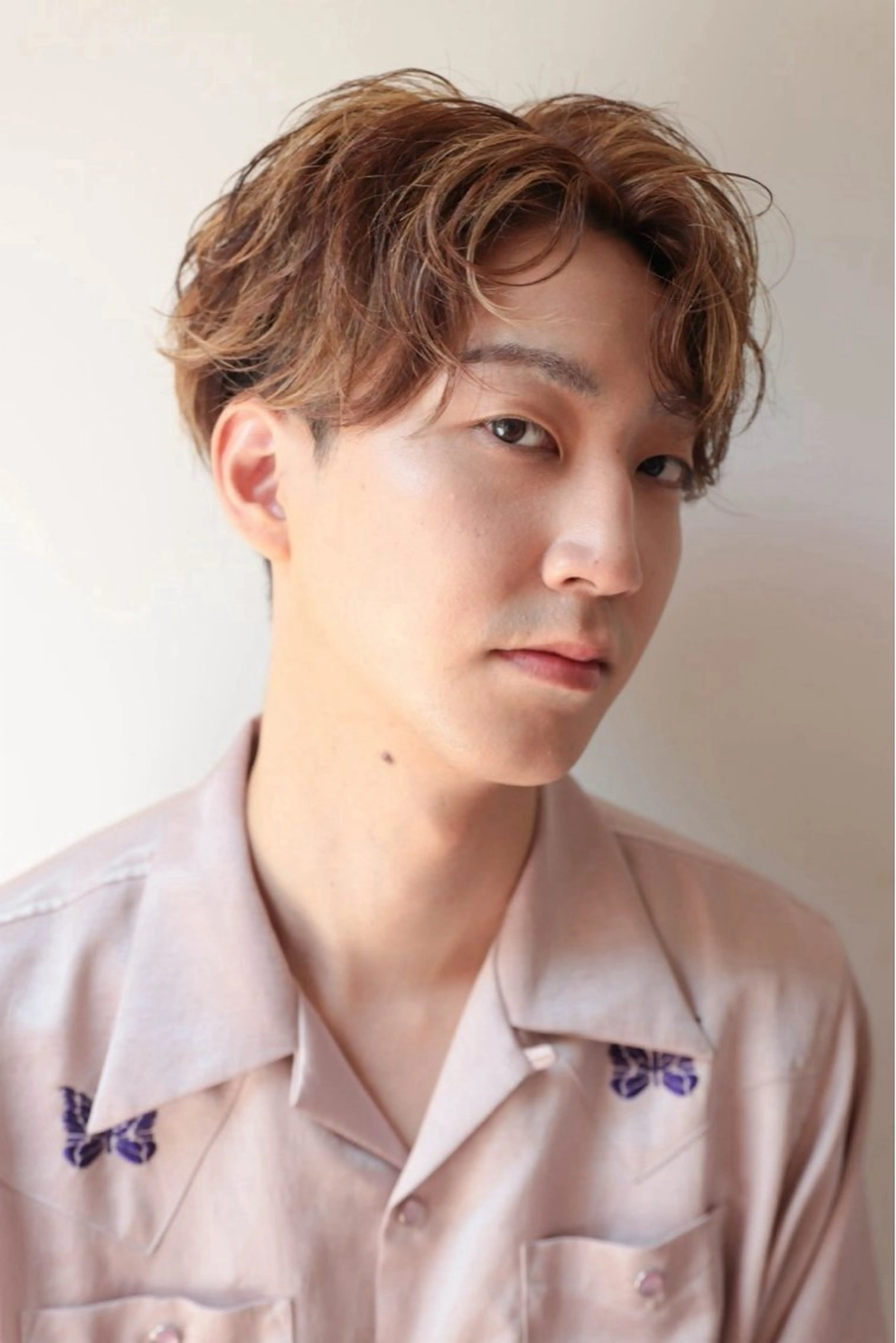 メンズ 毛流れフェザー スタイル🔹竹内凌のヘアスタイル