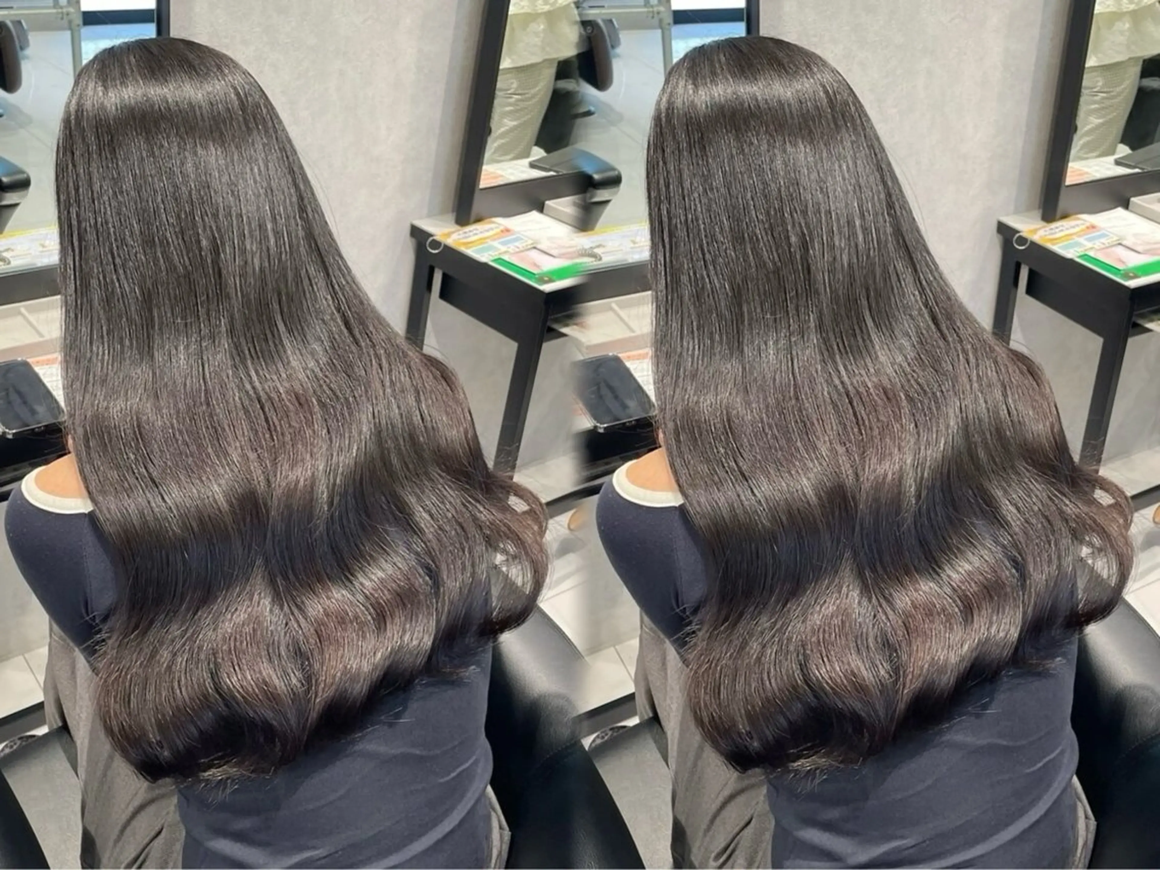 ロング ヘアカラー トリートメント 似合わせマツエク まつパ🤎ほのりのマツエク・マツパデザイン