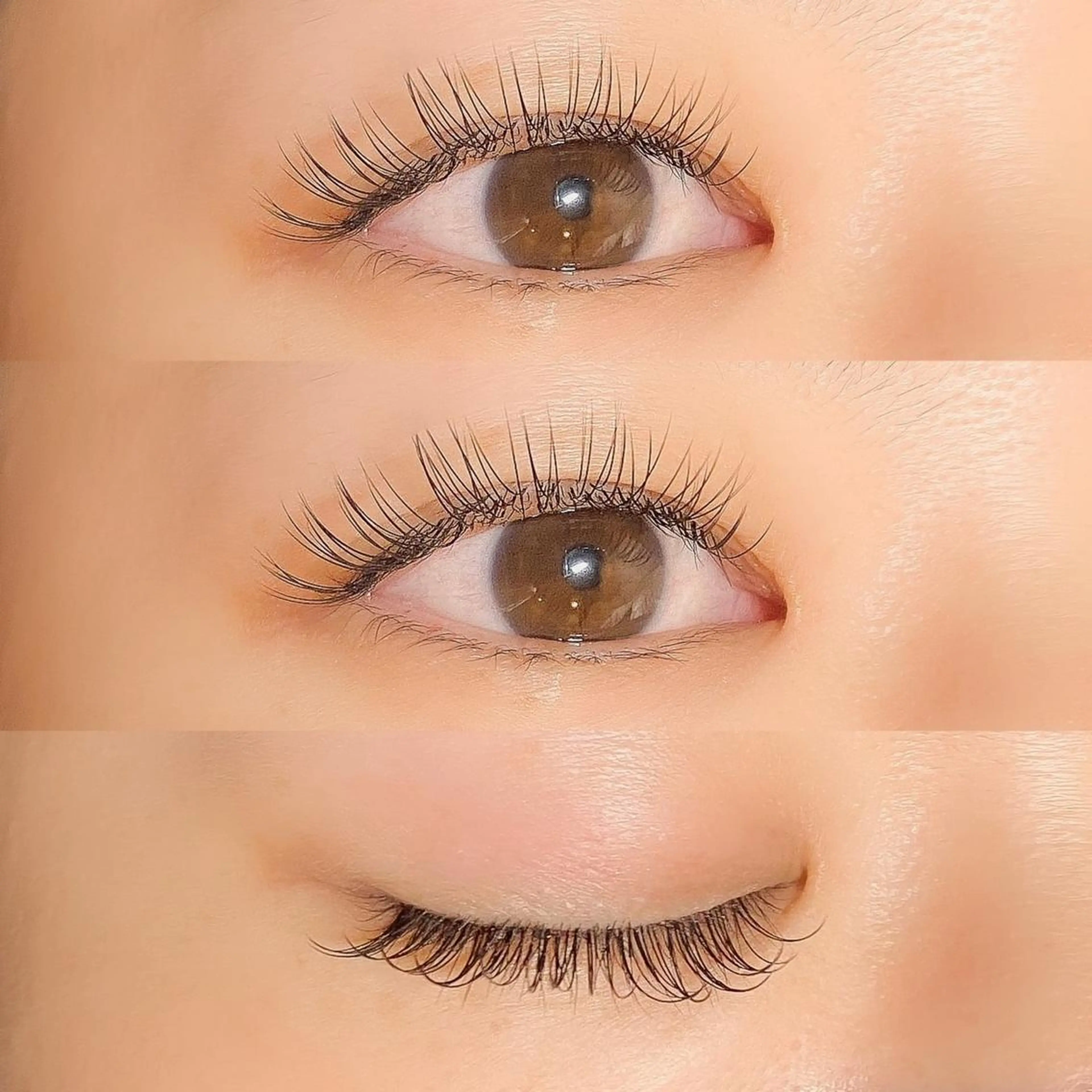 マツエク・マツパ 目尻長め Lash&brow PORTE269 瓜破店所属・田川 きららのマツエク・マツパデザイン