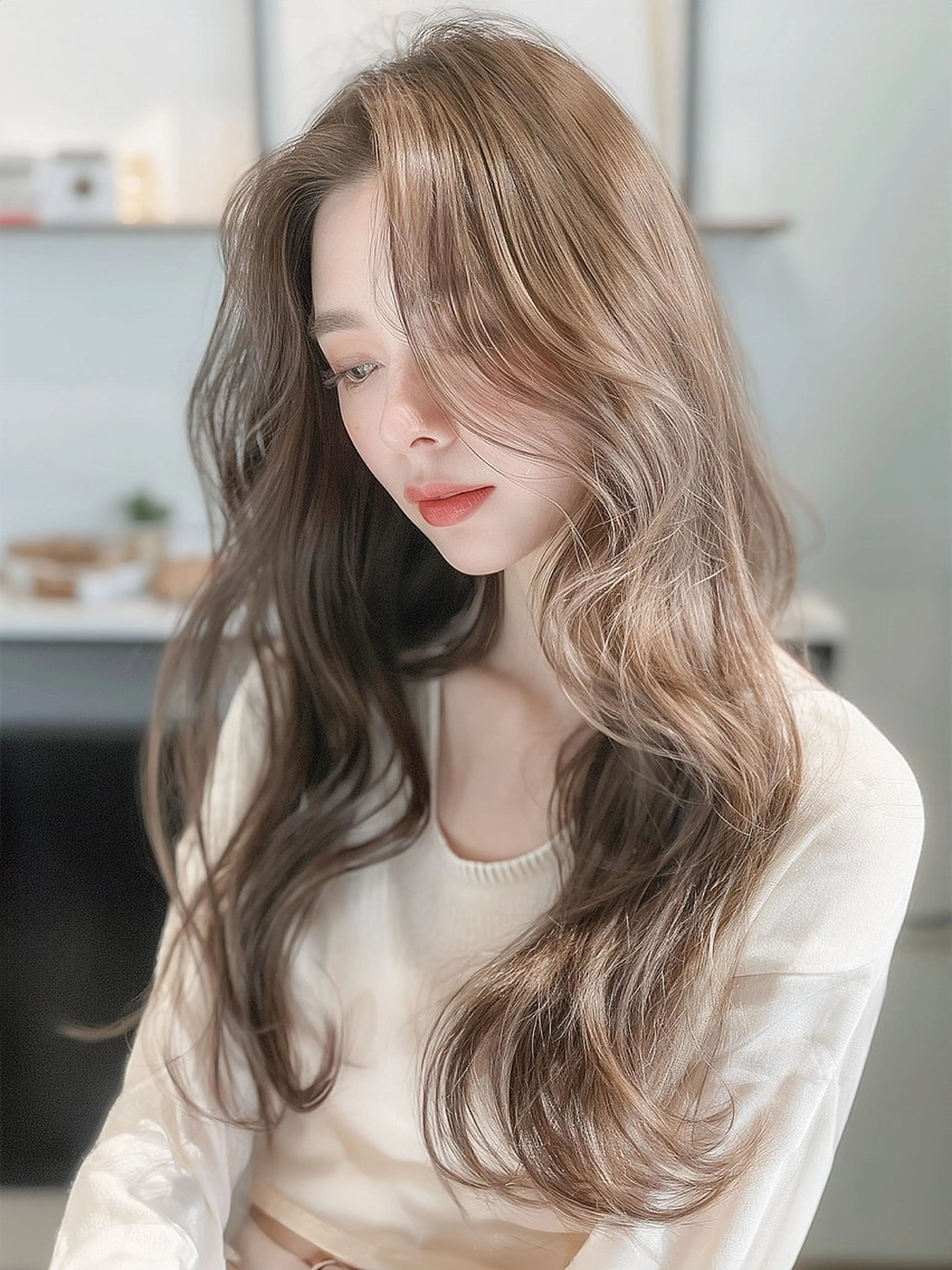 ロング Telasu所属・gata gataのヘアスタイル