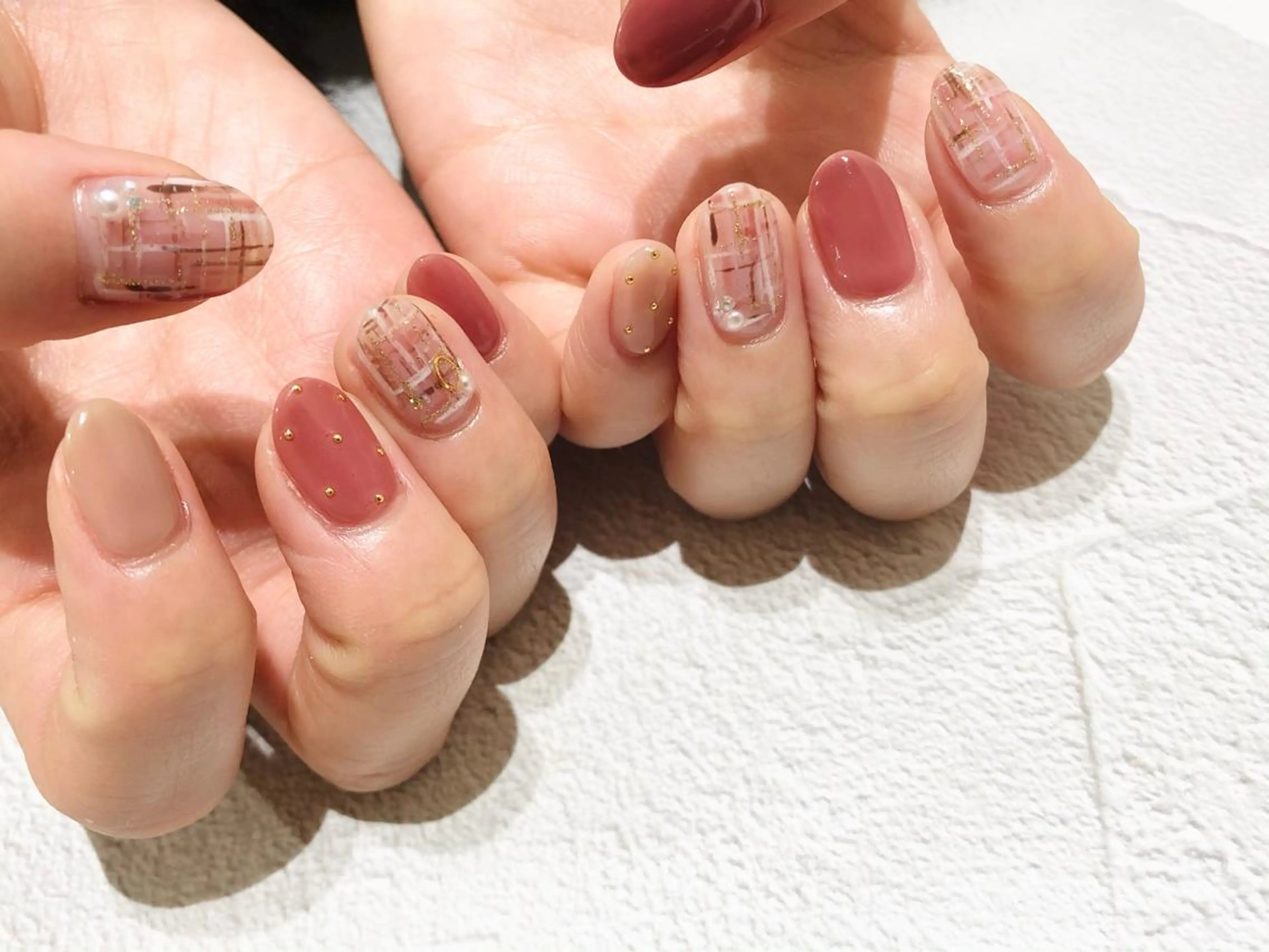 ネイル 舞田 苑香のネイルデザイン