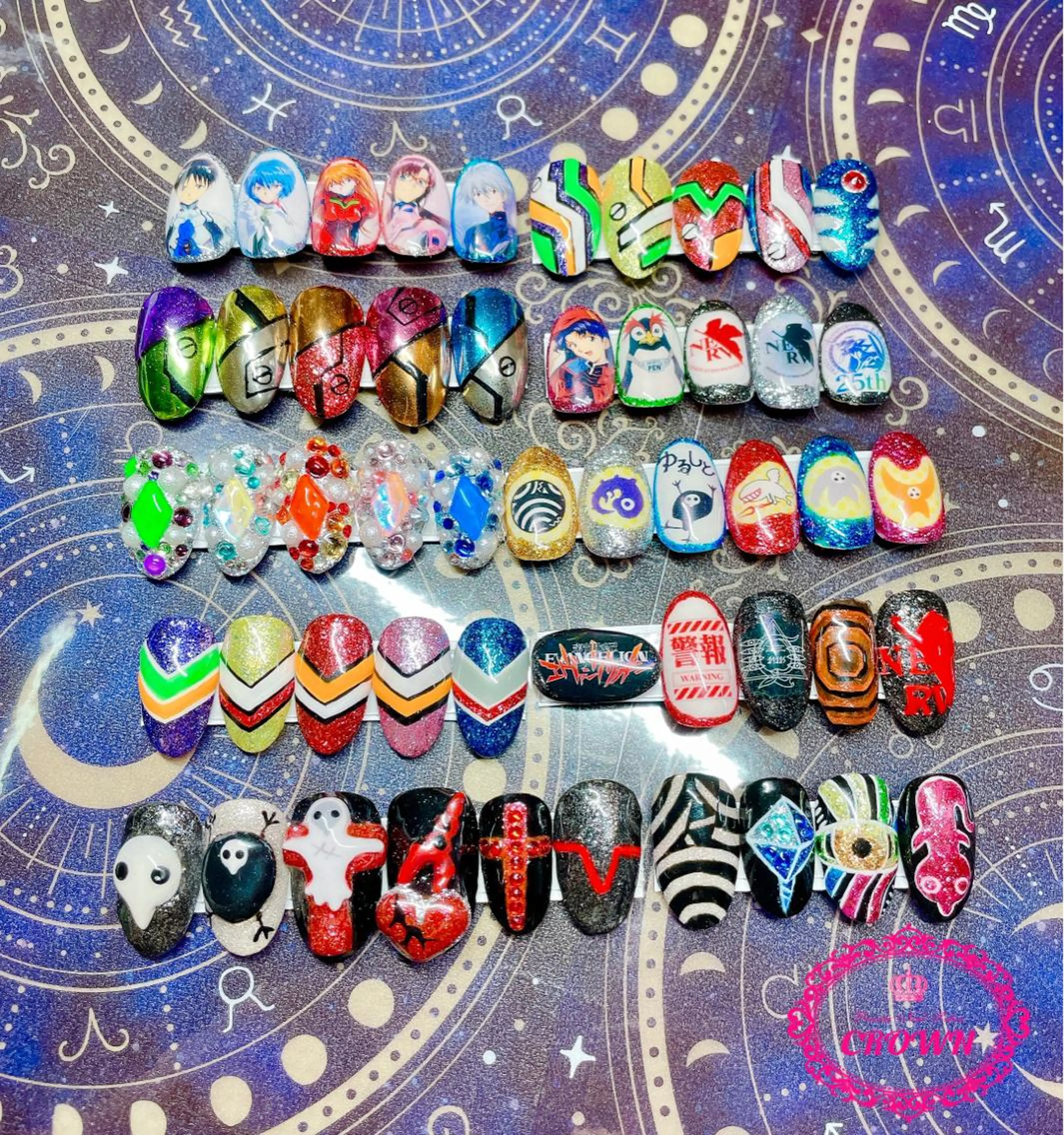 ネイル CROWN プライベートサロンのネイルデザイン