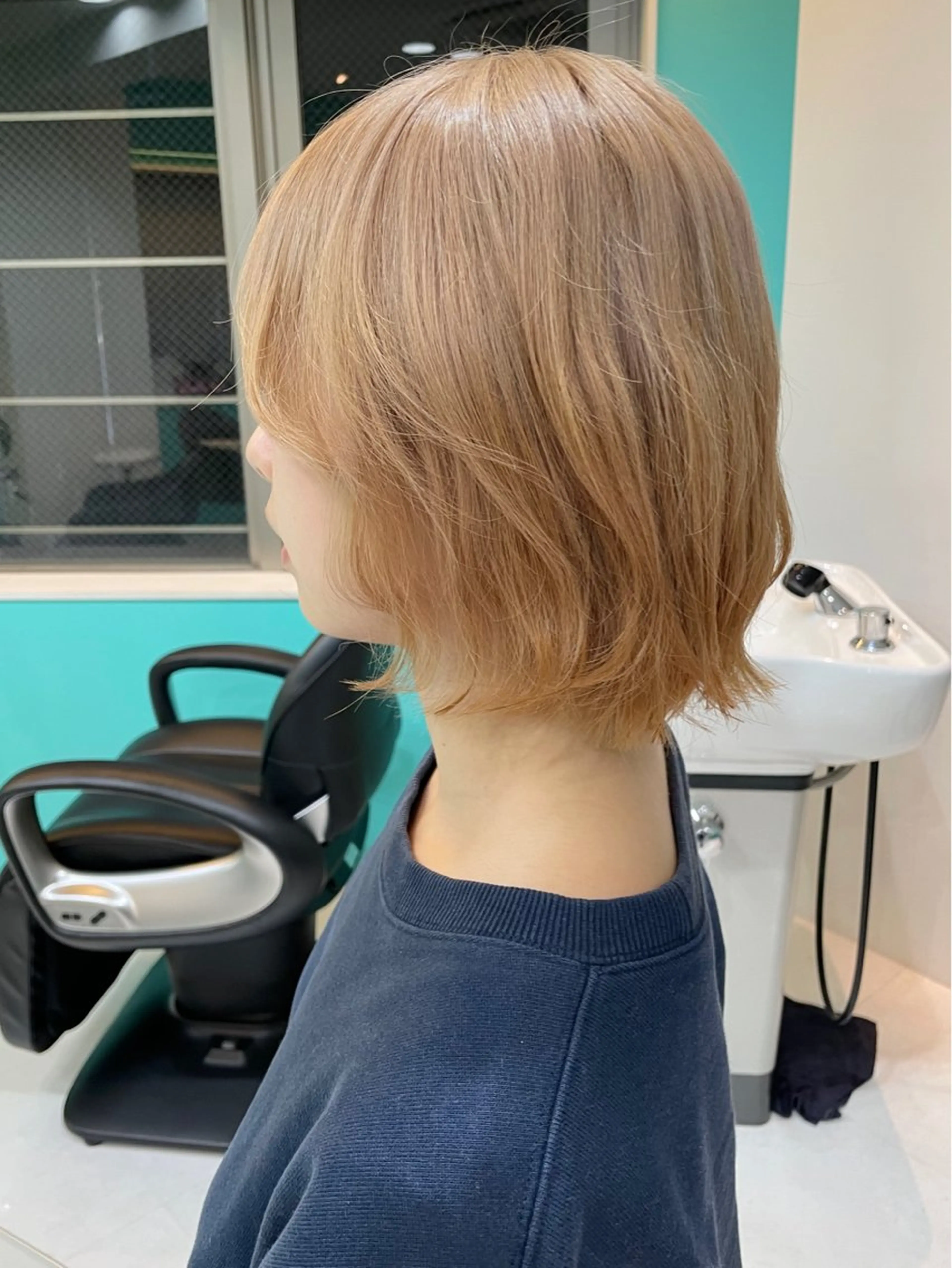 ショート カラー ベージュカラー ブリーチ ブロンド ダブルカラー カット ヘアカラー 🫧ショート/ボブ 池袋西口・泡渕✂️のヘアスタイル