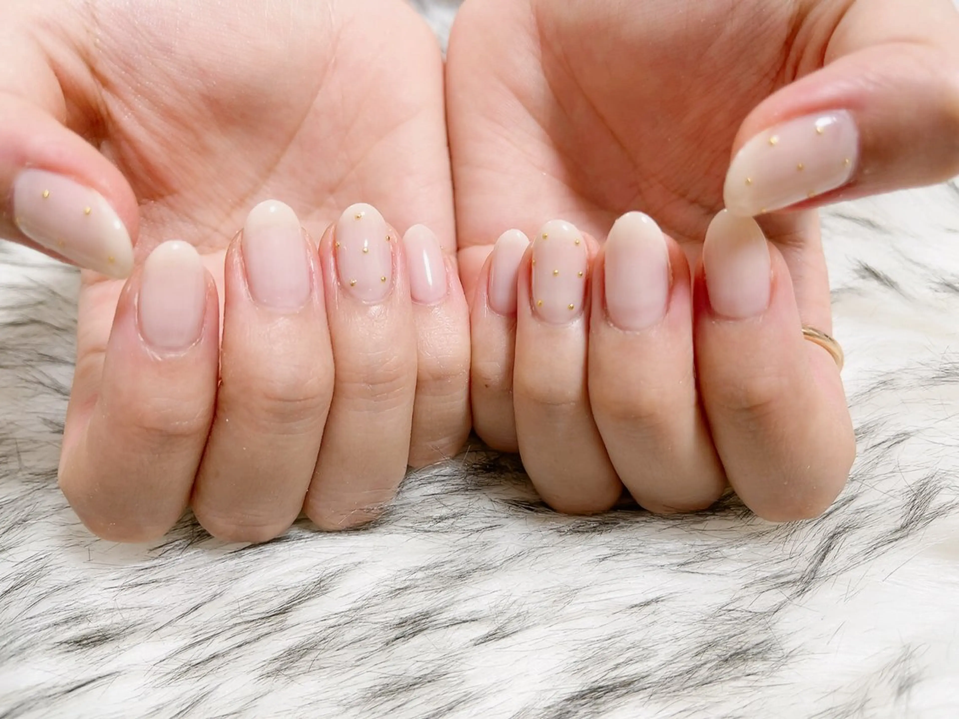 ネイル オーロラネイル フットネイル フレンチネイル ジェルネイル 韓国ネイル Mogu nail 二子玉川のネイルデザイン