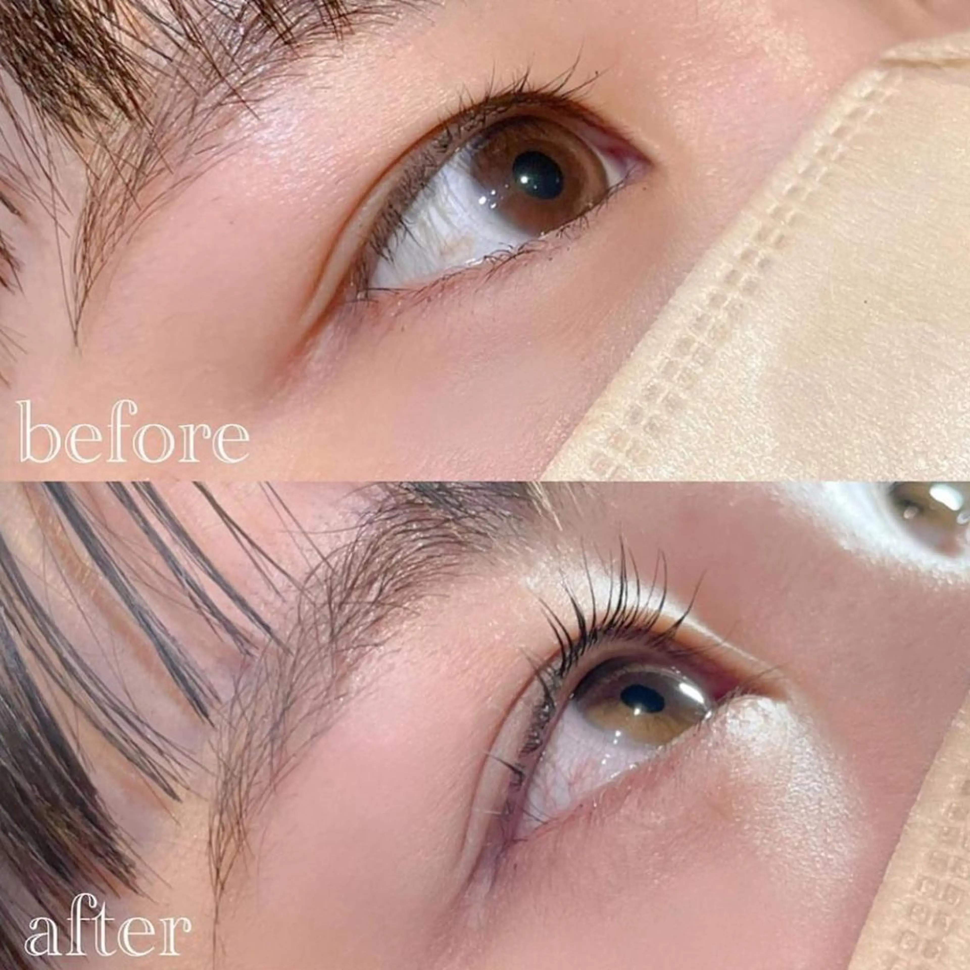 ミディアム カラー パーマ ヘアアレンジ メンズ キッズ マツエク・マツパ ミディアムパーマ メンズパーマ まつげパーマ 一重×まつ毛パーマ エクステ sara 荒井店のヘアスタイル